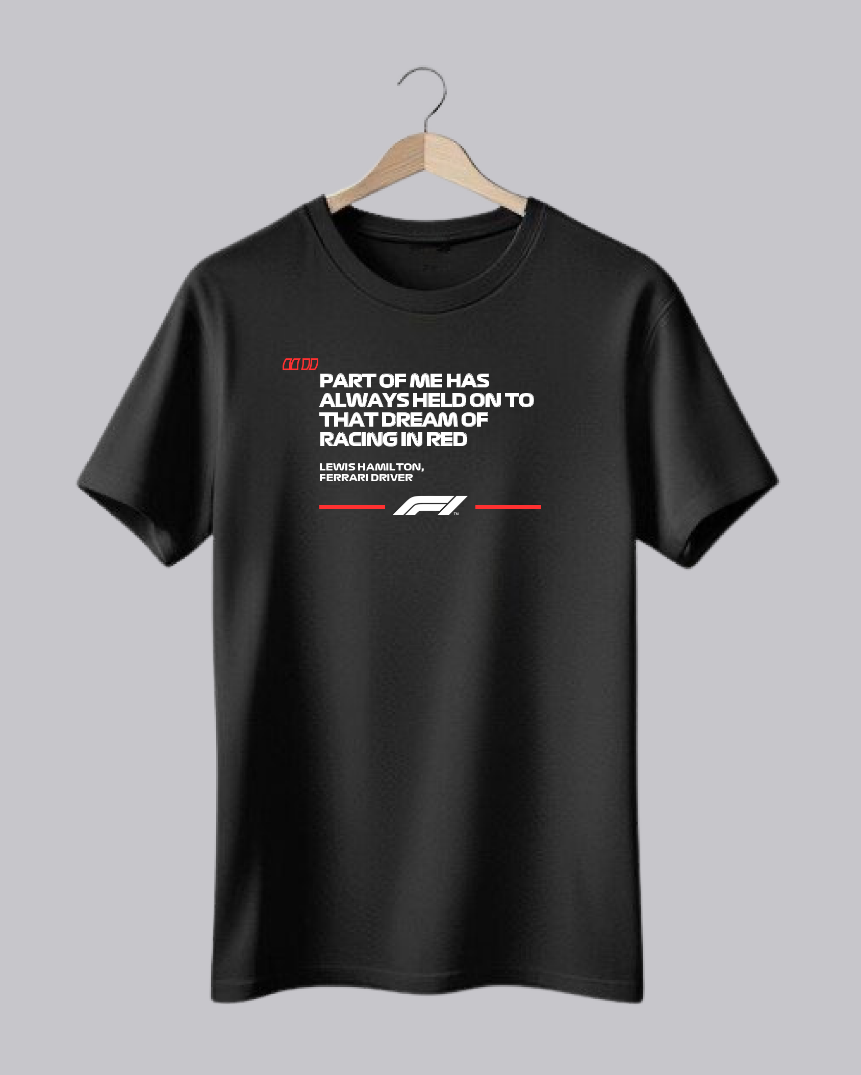 F1 Drivers Collection Racing Dream Printed T-Shirt