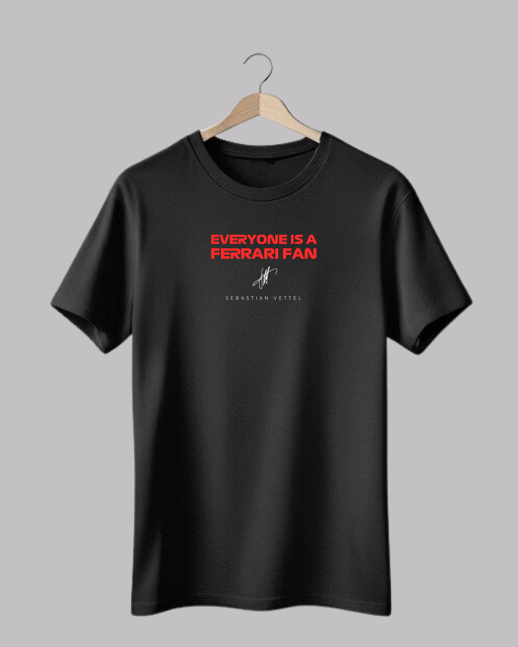Sebastian Vettel Ferrari Fan T-Shirt