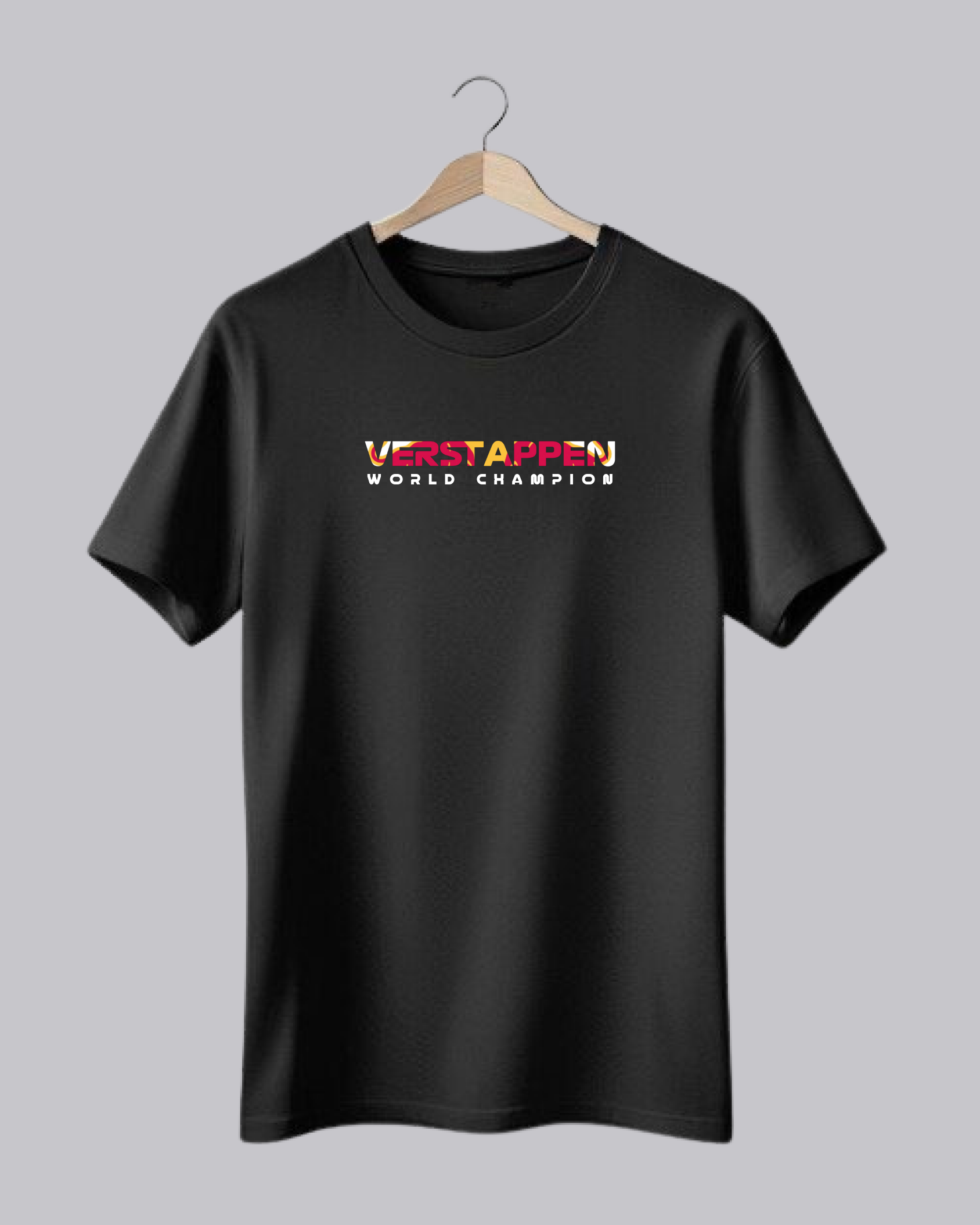 Verstappen World Champion Printed T-Shirt