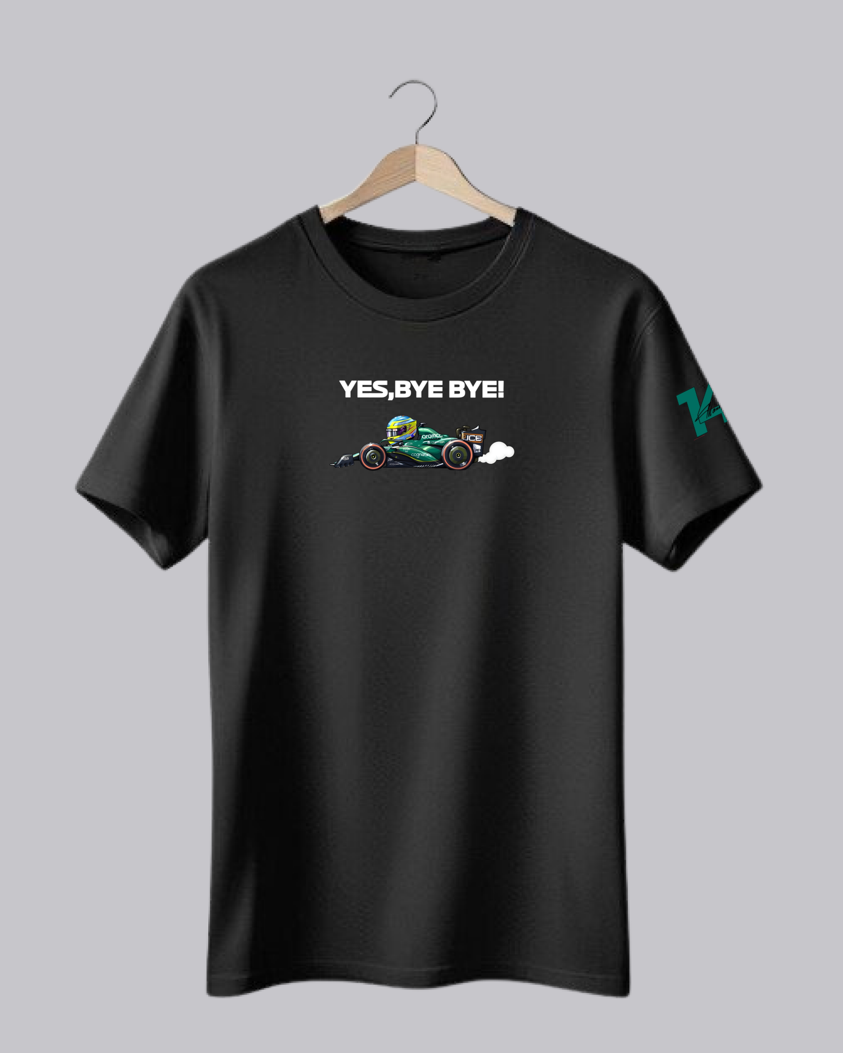 Graphic Black Printed T-Shirt