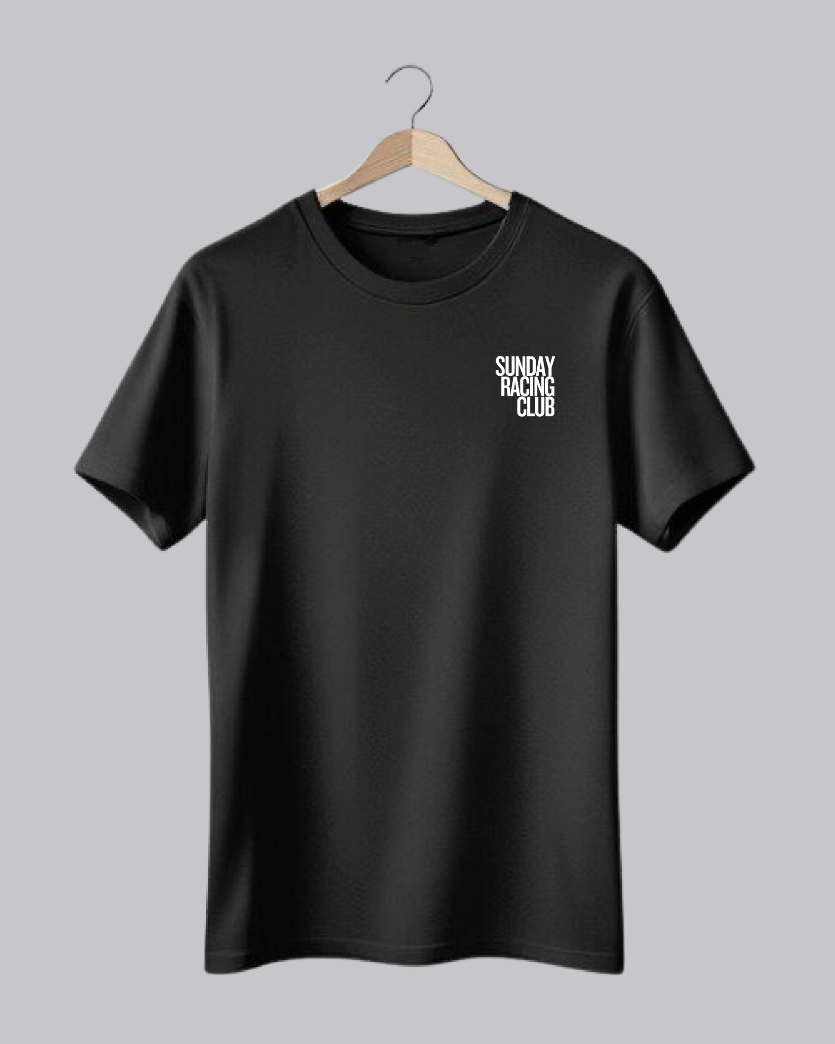 Sunday Racing Club Black Printed T-shirt