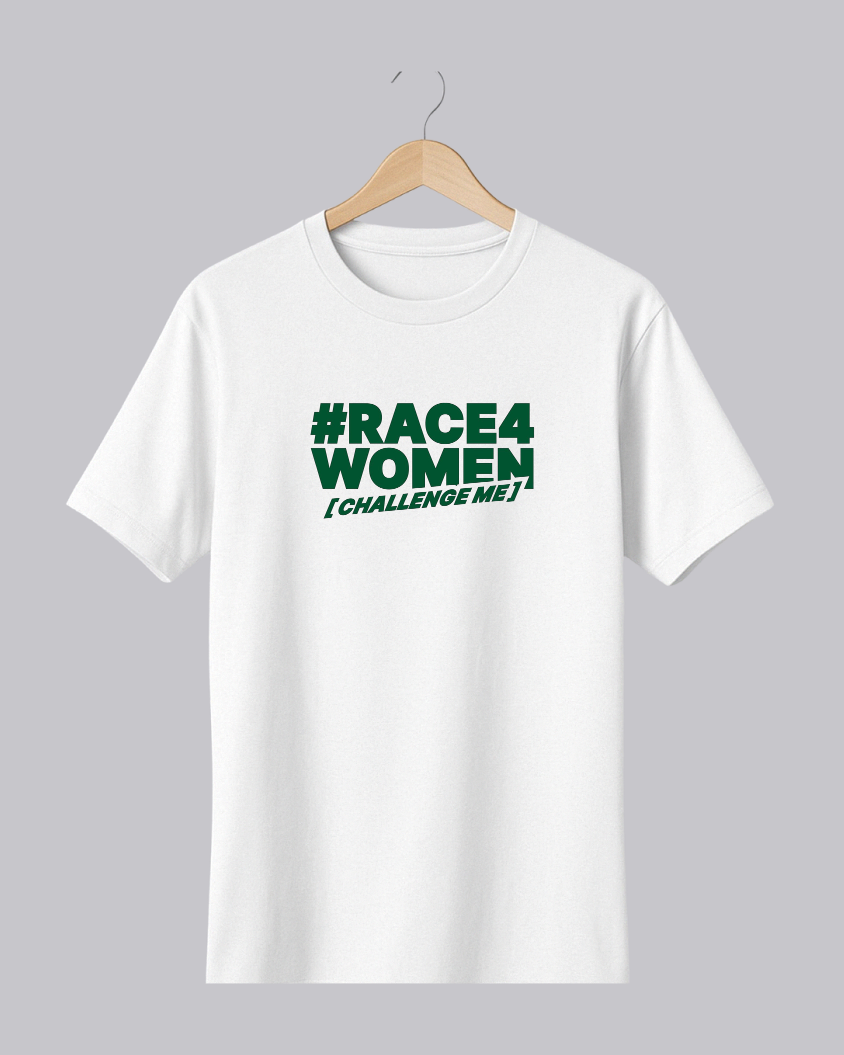 Fuel Monkey Race4Women Challenge Me White T-Shirt