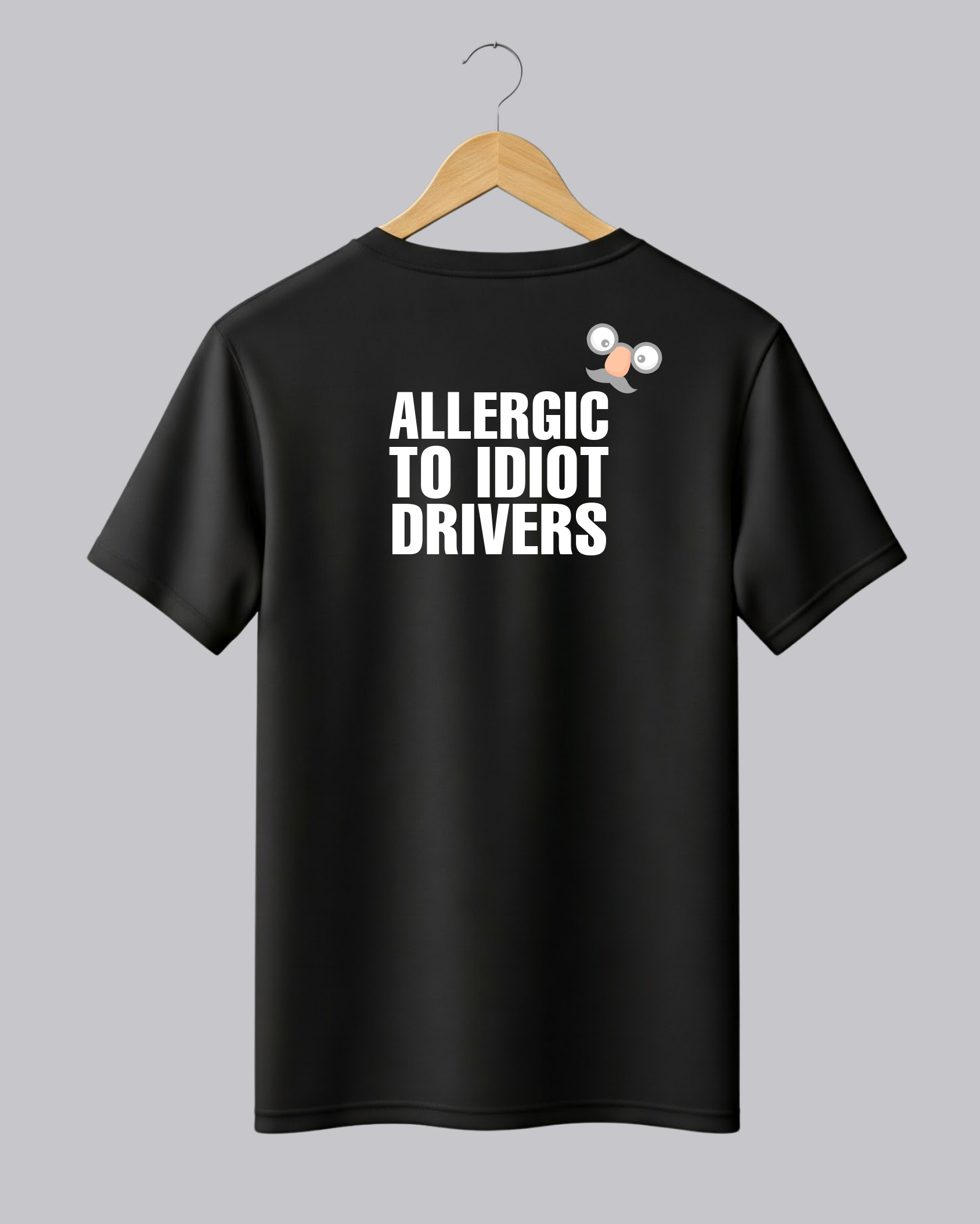 Fuel Monkey Black Printed T-Shirt