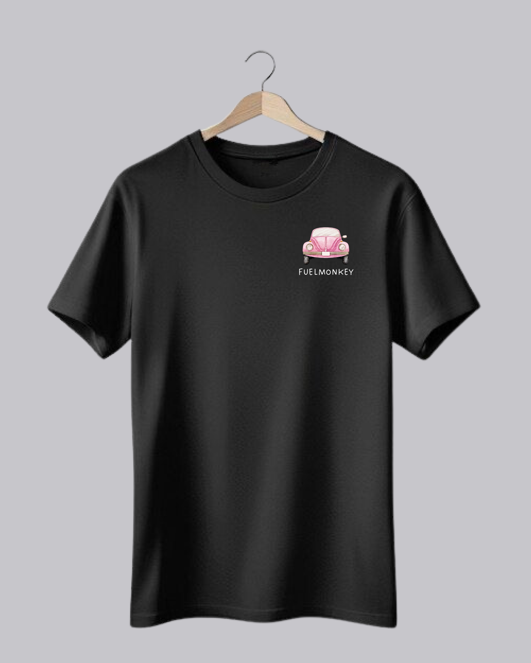 Fuel Monkey Dream Car Black Printed T-Shirt