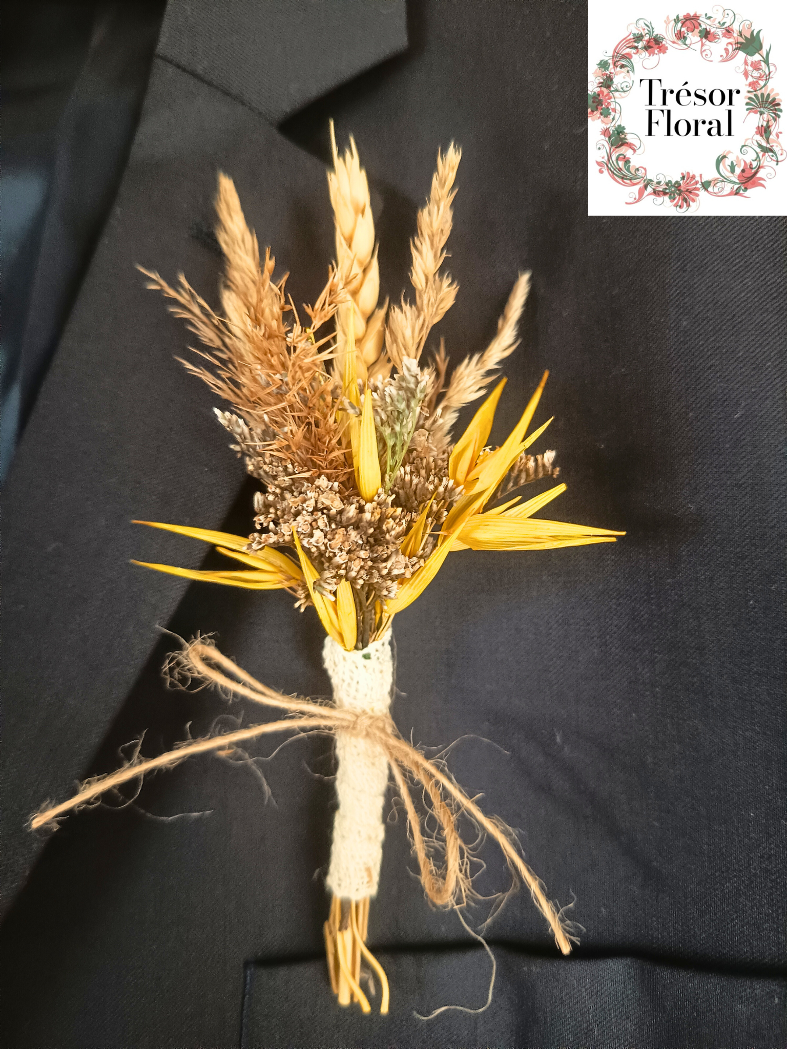 boutonnière marié