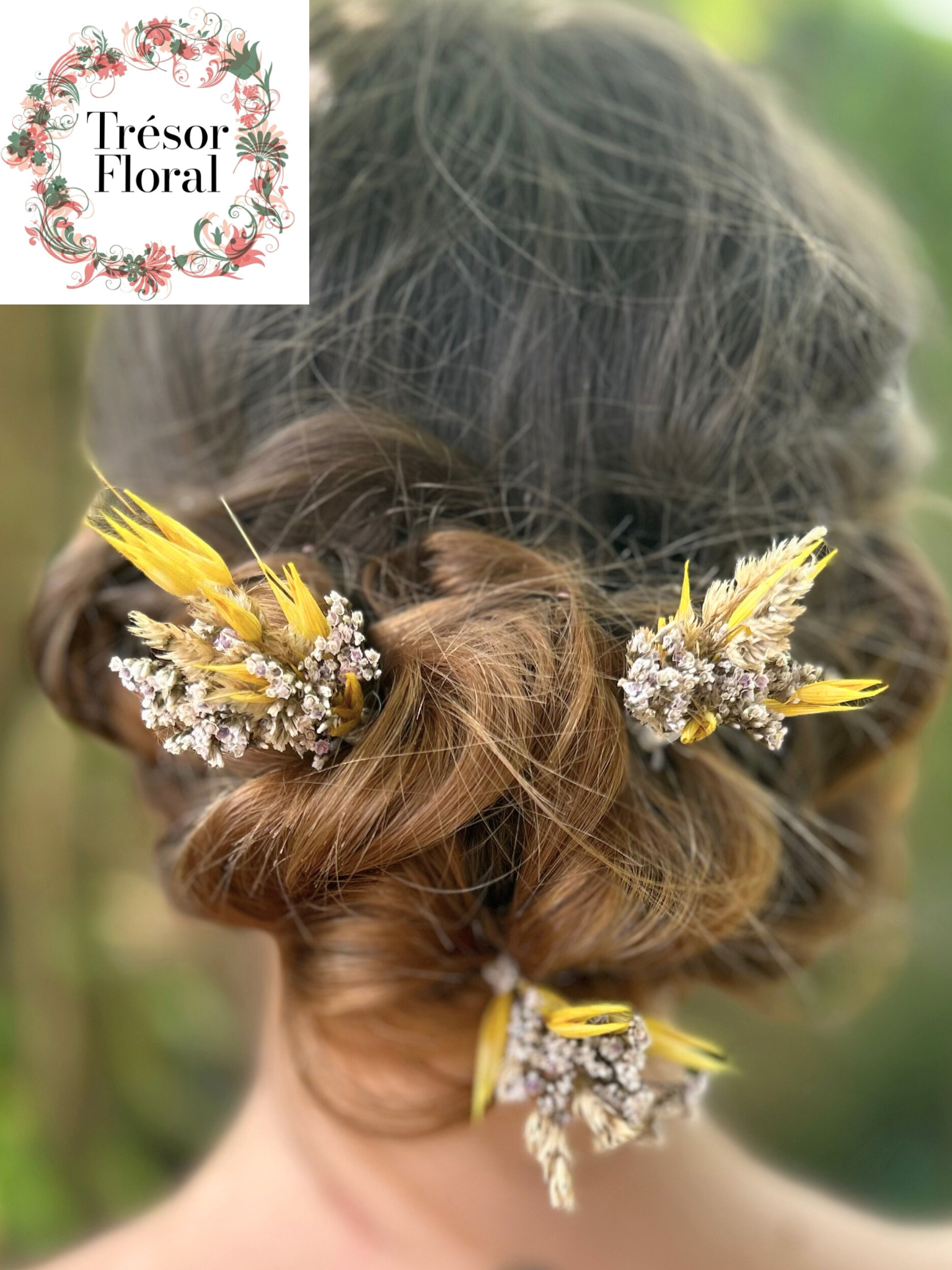 Epingles cheveux personnalisables