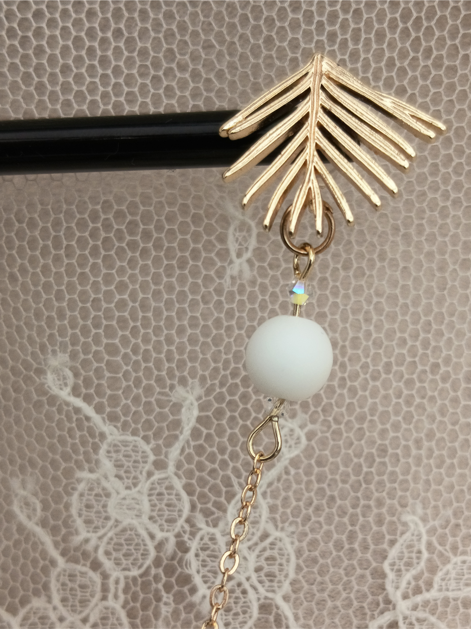 Boucles d'oreilles florales  originales