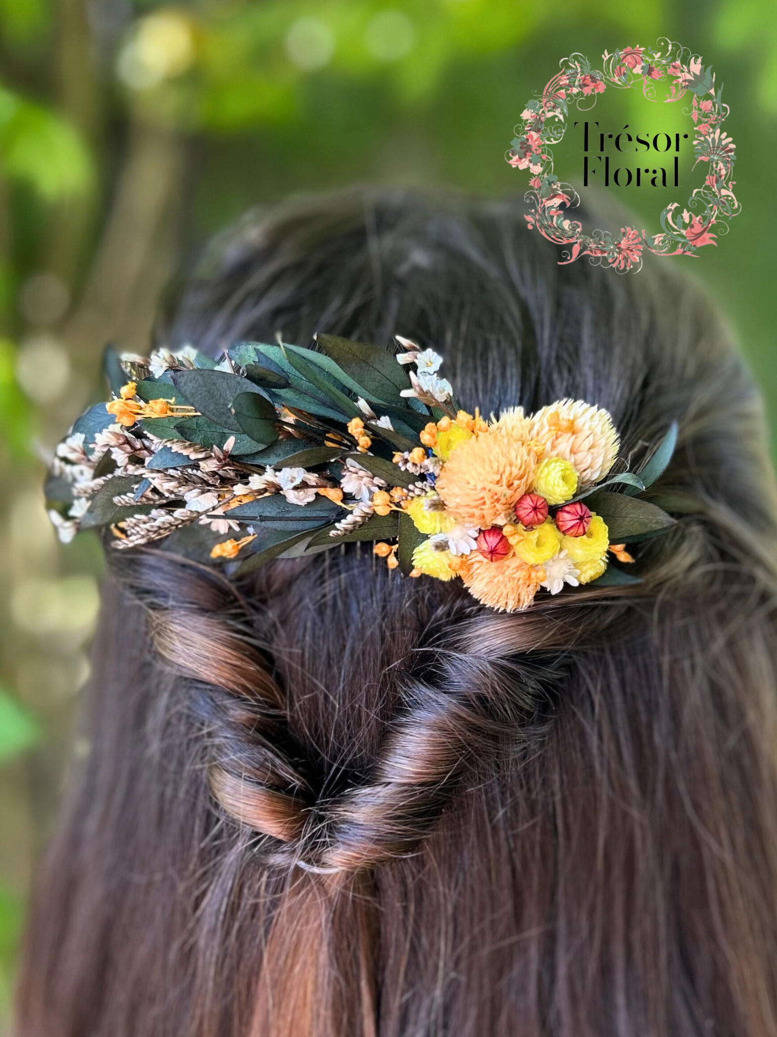 Peigne à fleurs vent du sud