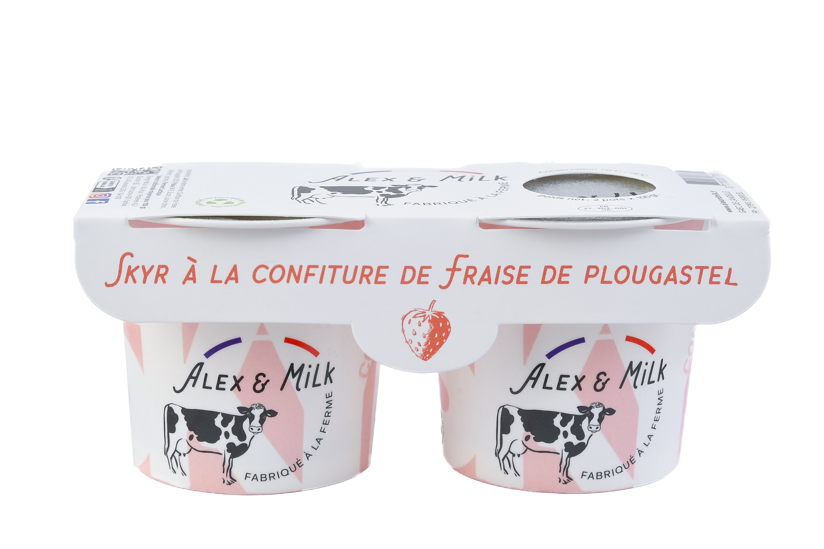 Skyr Fraise de Plougastel