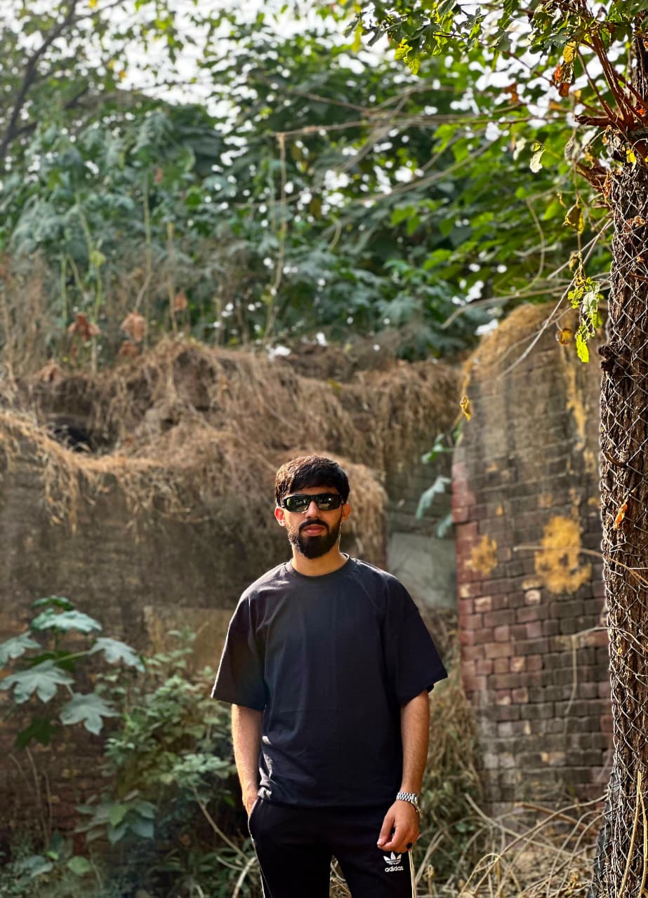 Plain Oversized T-Shirt (Black)