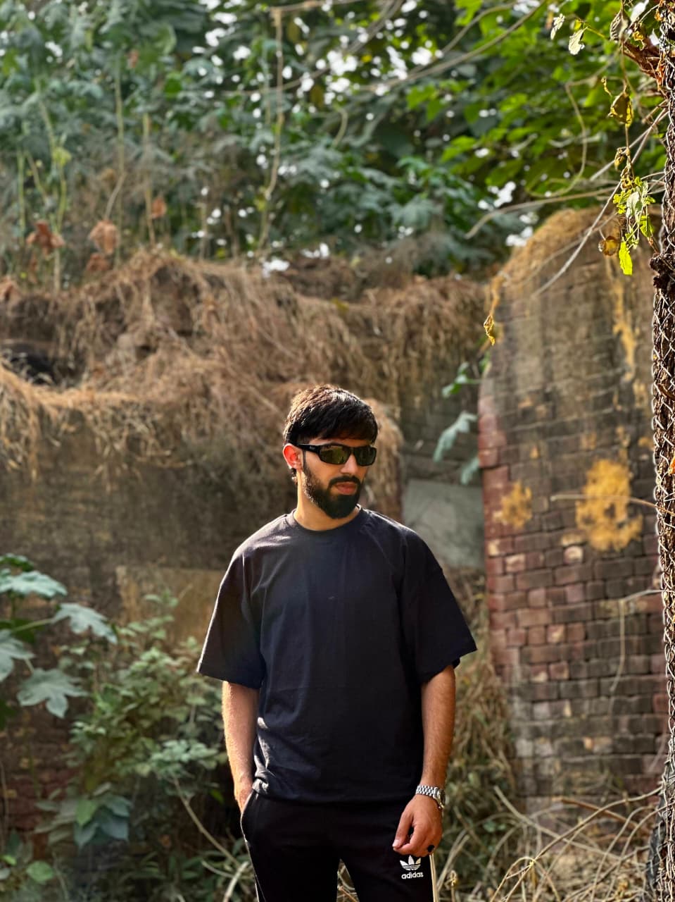 Plain Oversized T-Shirt (Black)