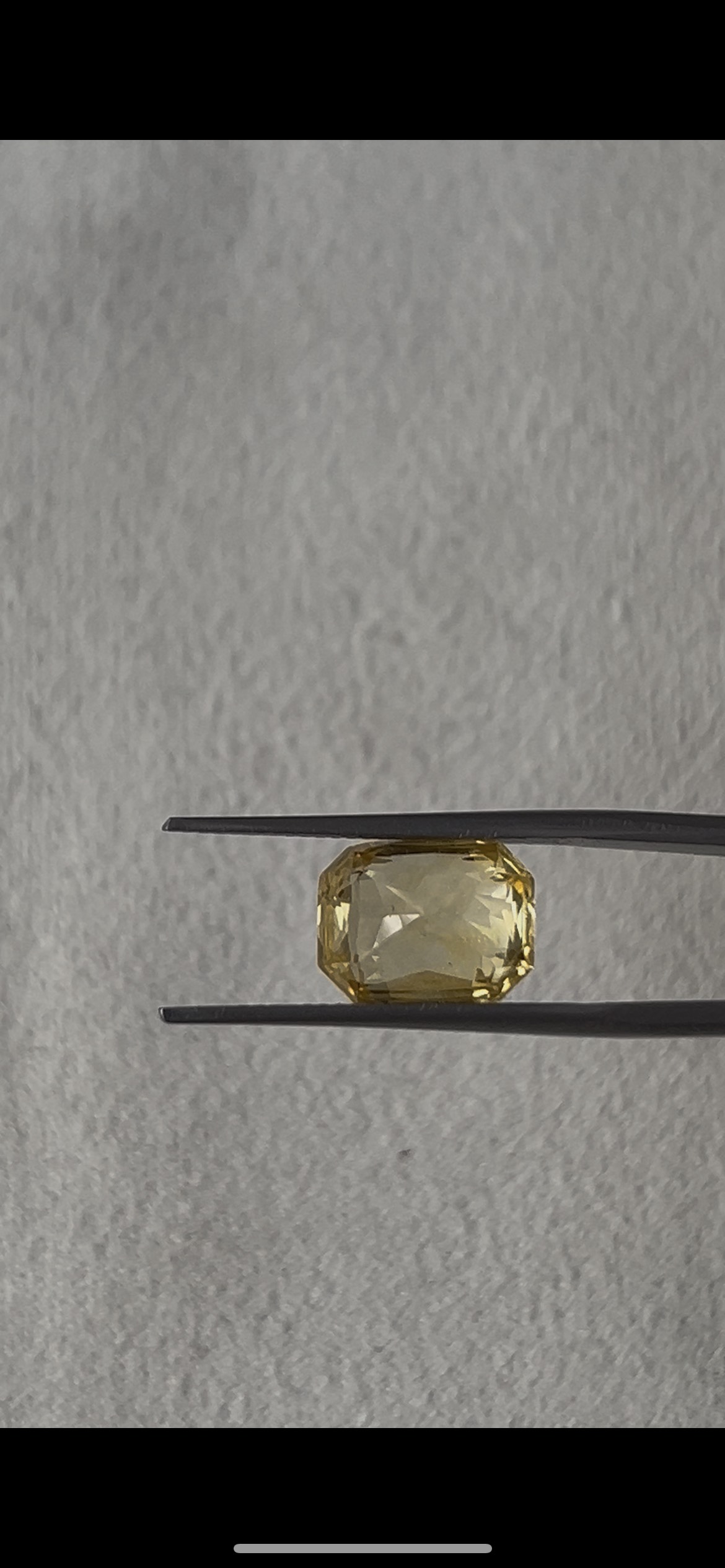 Natural Yellow Sapphire 6.77 Carat
