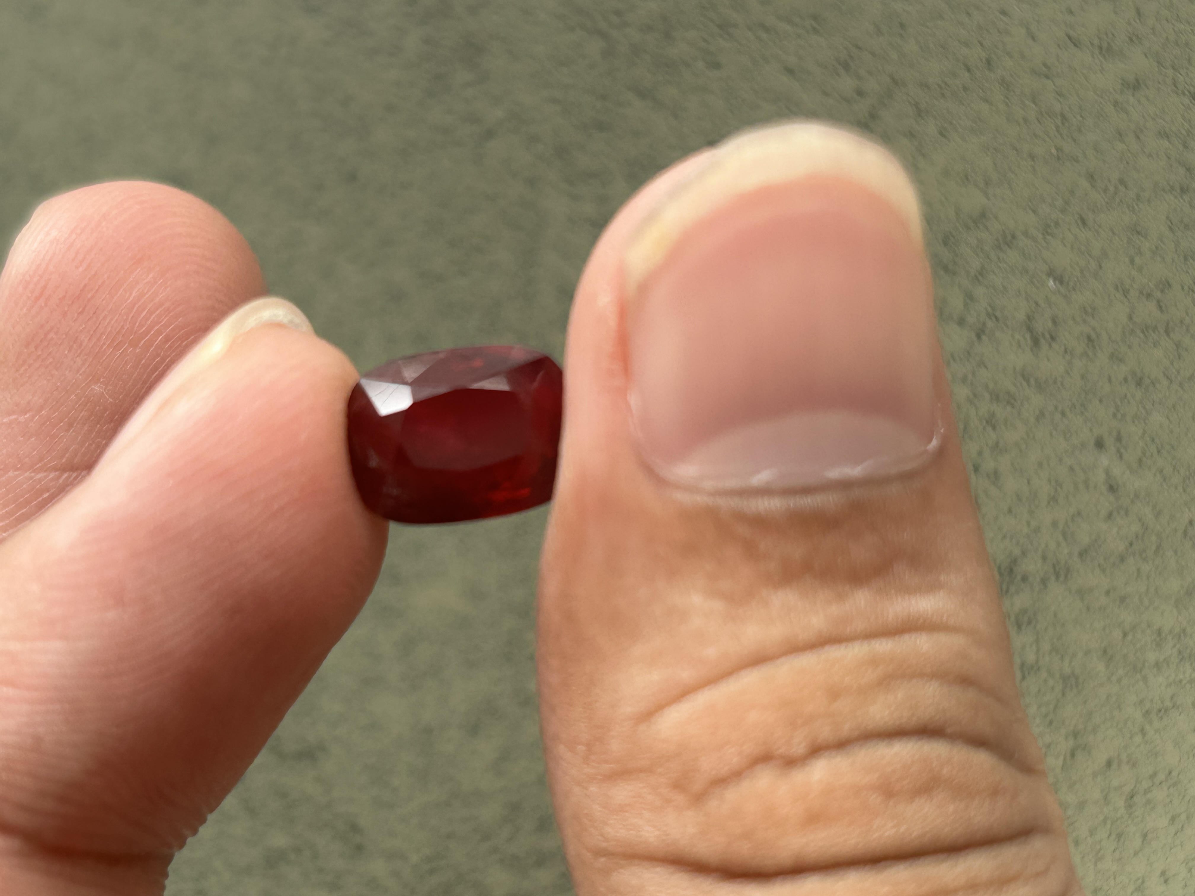 Natural Ruby 4.23 Carat No heat Gemstone