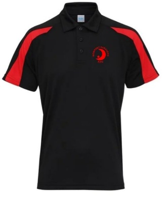 Black and Red Polo
