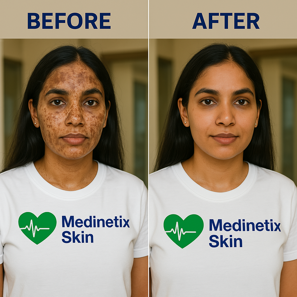 Melasma Treatment before and after