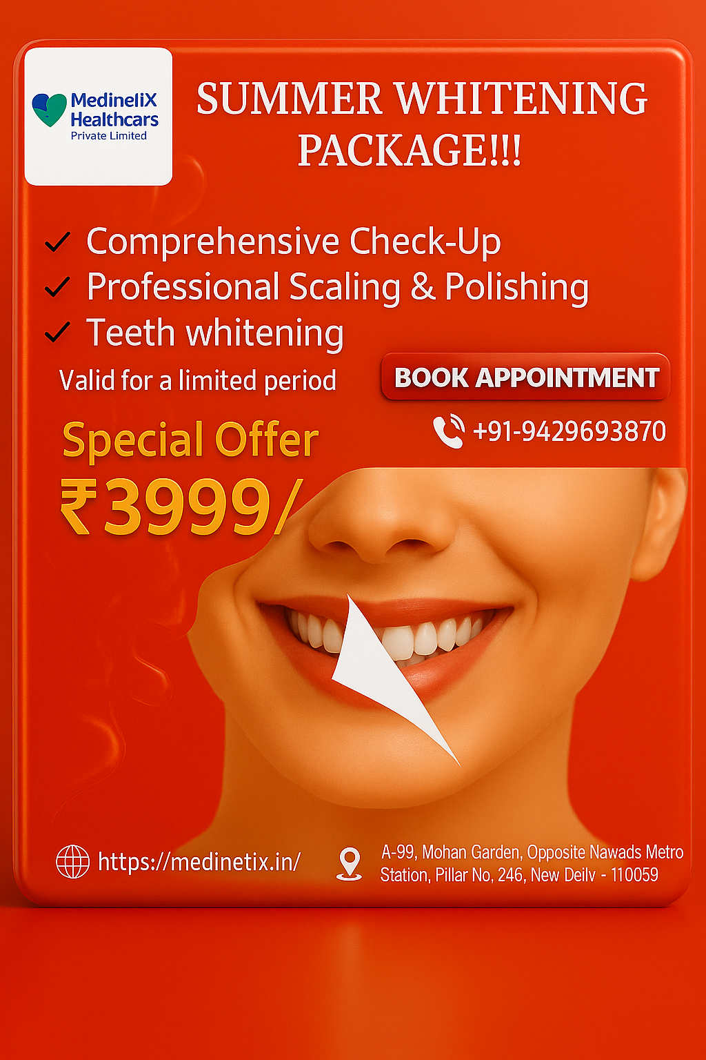Summer Whitening Package
