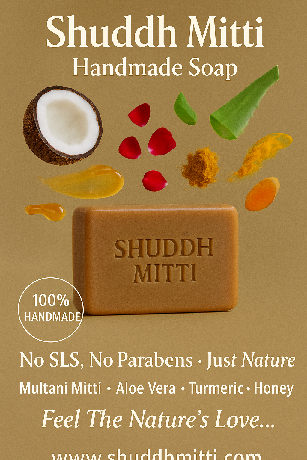 Shuddh Mitti Handmade Soap