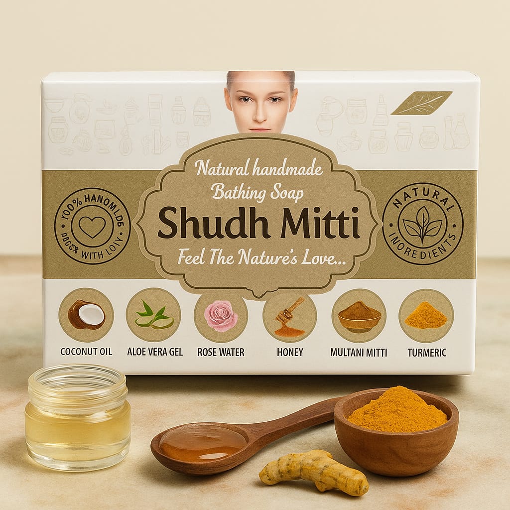 Shuddh Mitti Handmade Soap
