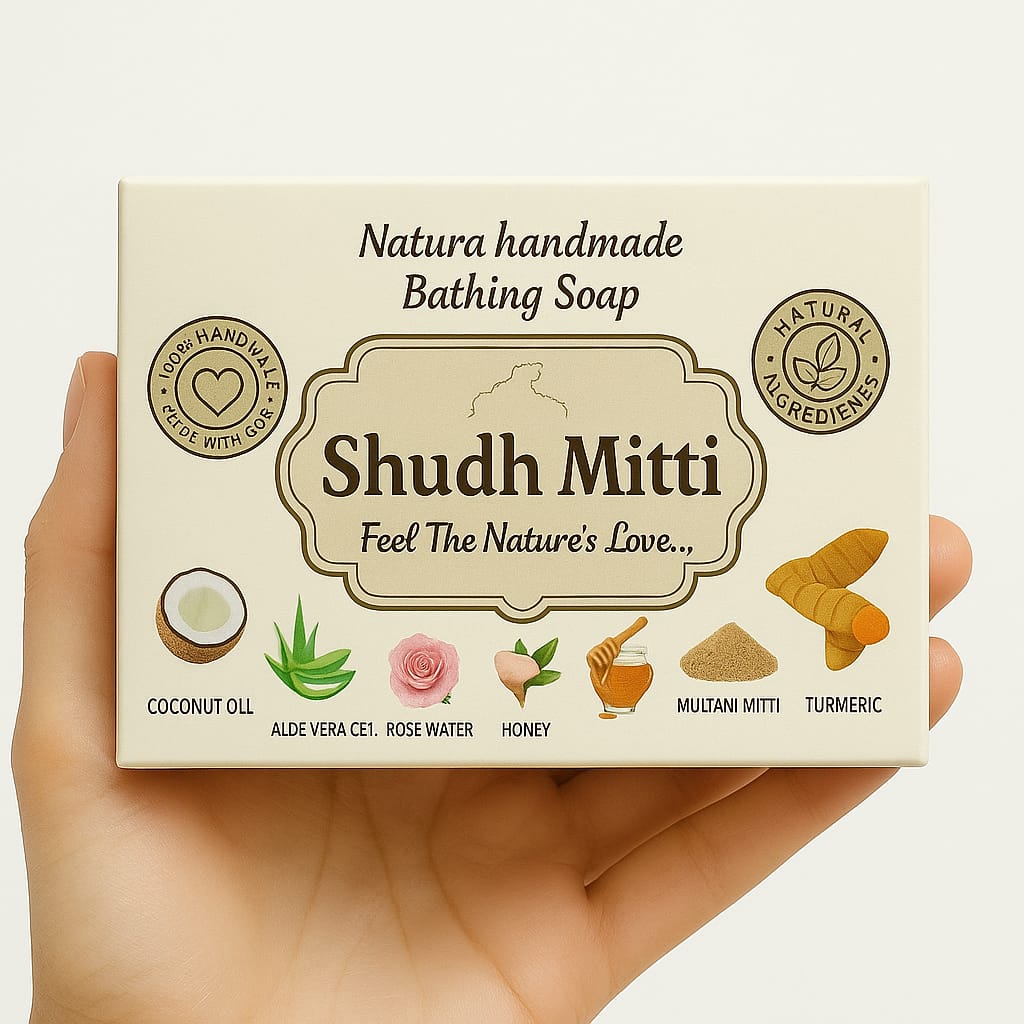 Shuddh Mitti Handmade Soap