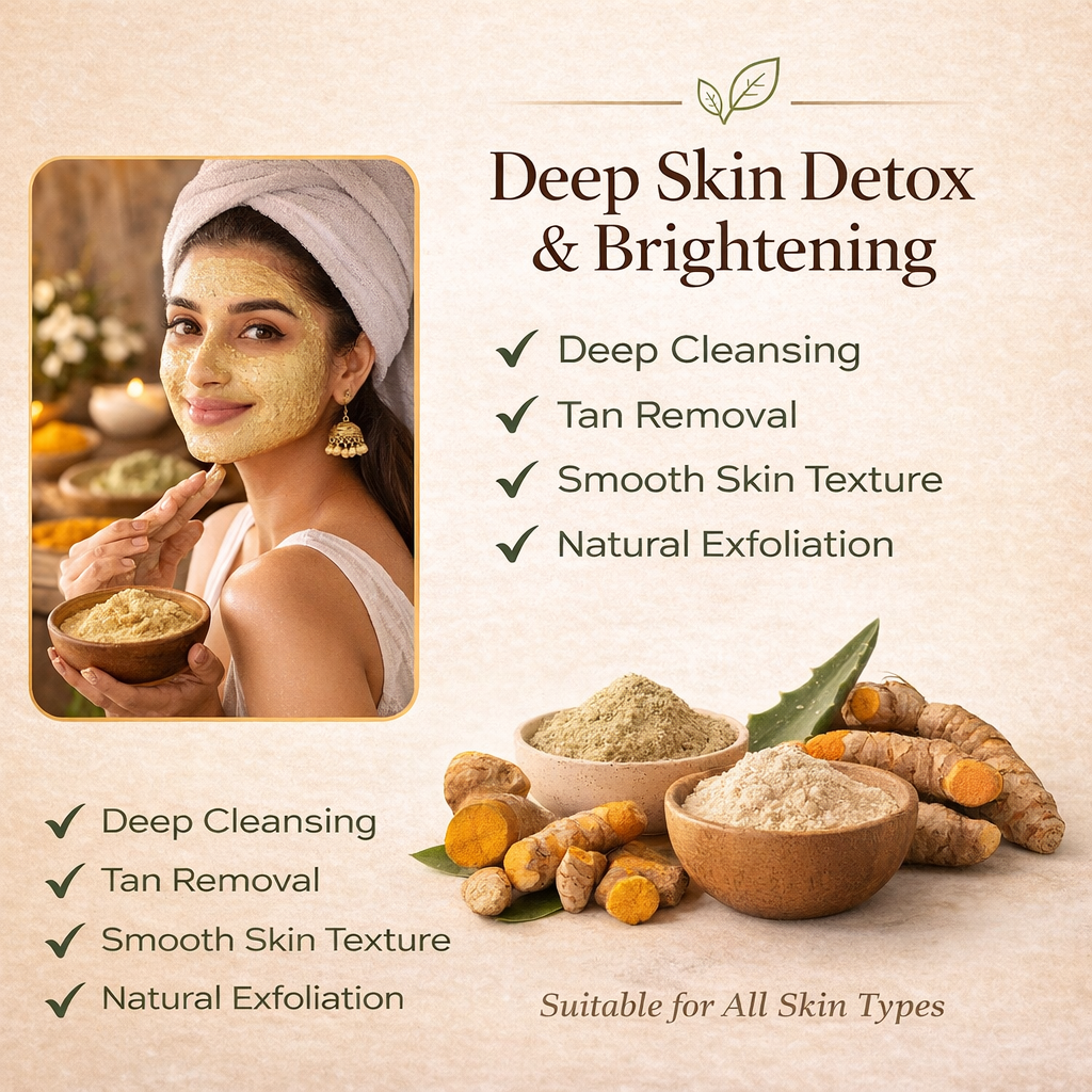 Shuddh Mitti Herbal Face Pack Powder