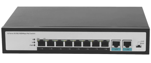  Gigabit 10-port PoE switch