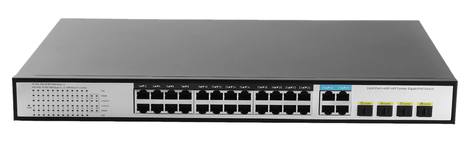 Gigabit 24-port PoE switch