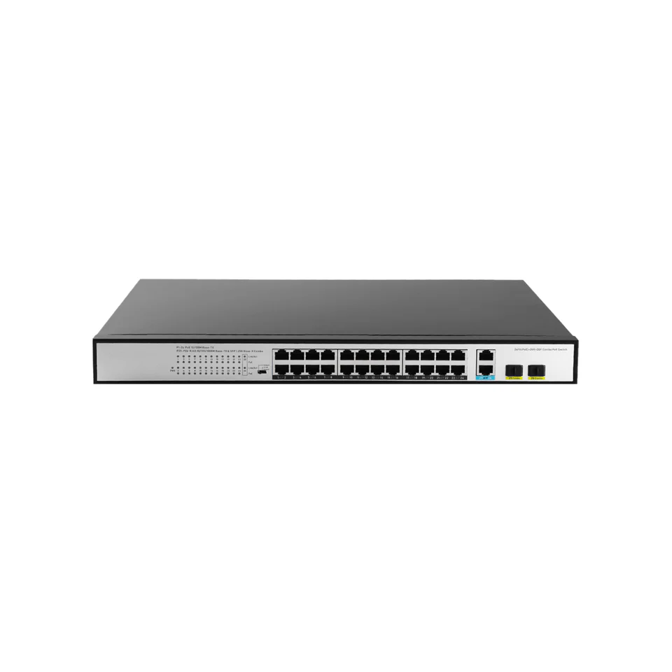 26 port 100M Gigabit Intelligent POE Switch