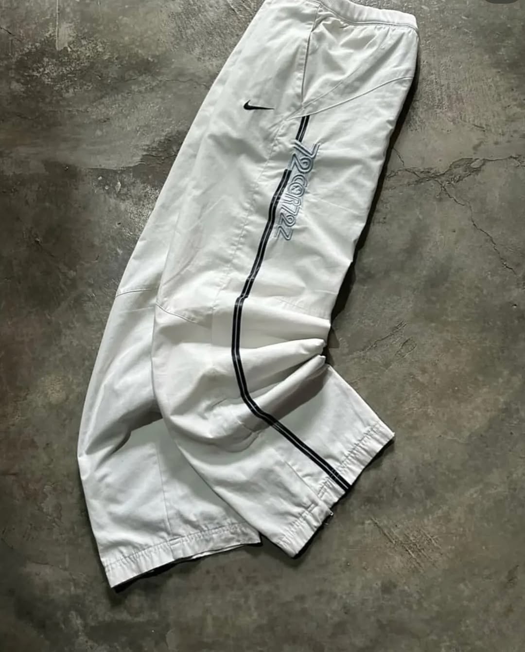 Nike Classic Panel Track Suit – White & Black