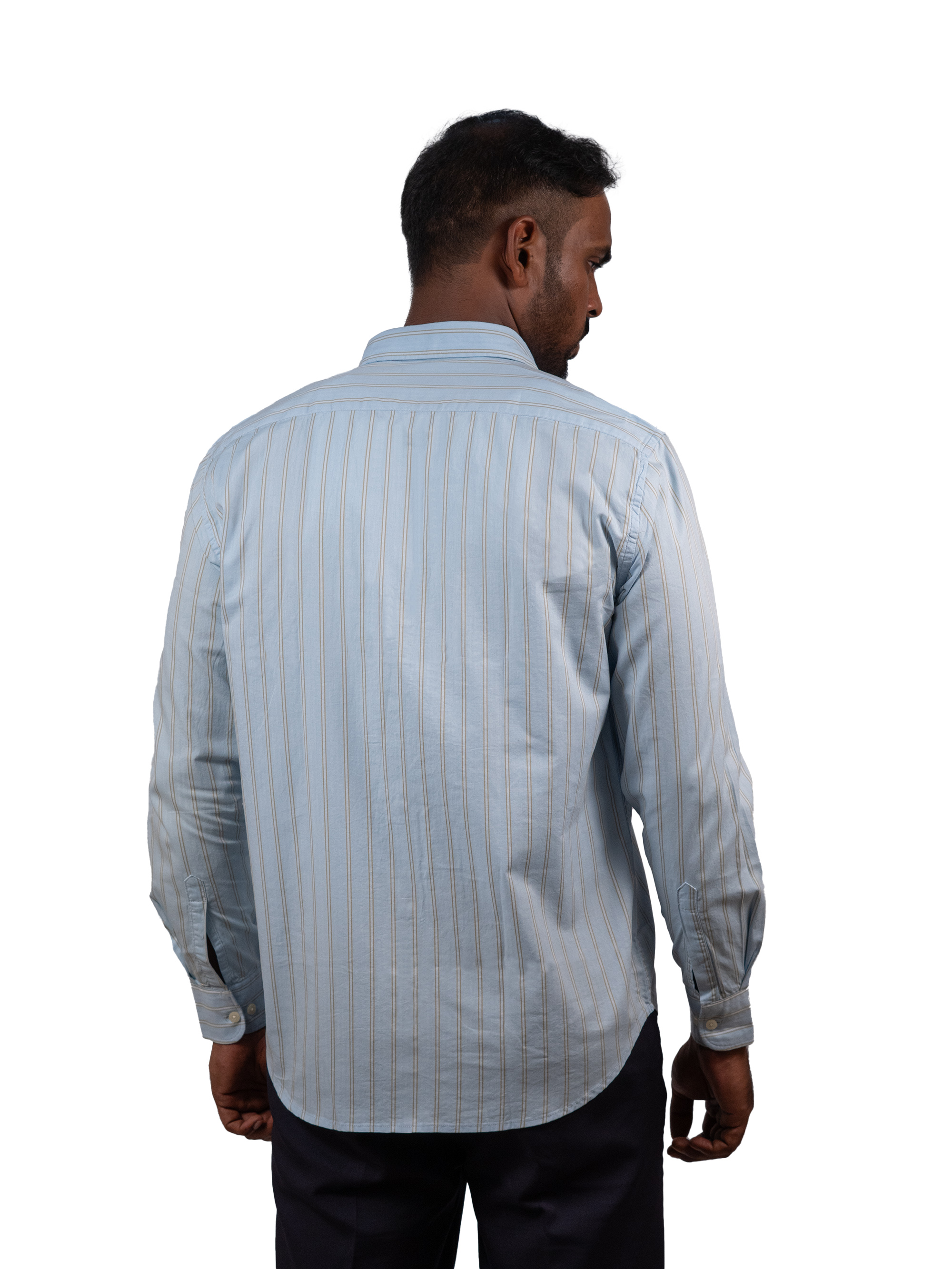 Signature Sky Blue Stripe Shirt