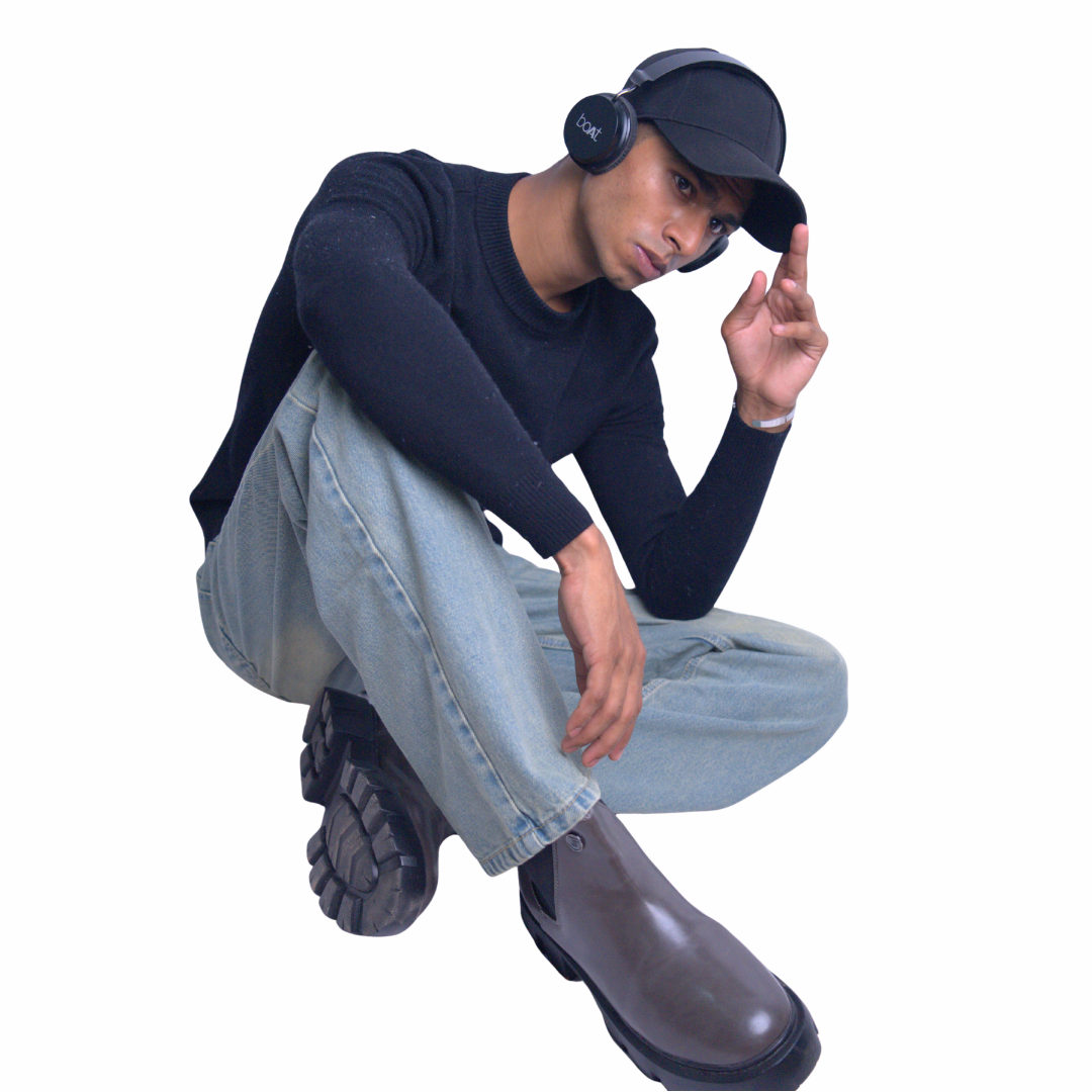 Faded Denim Jeans – Straight Fit (Denim Faded Grey Edition)