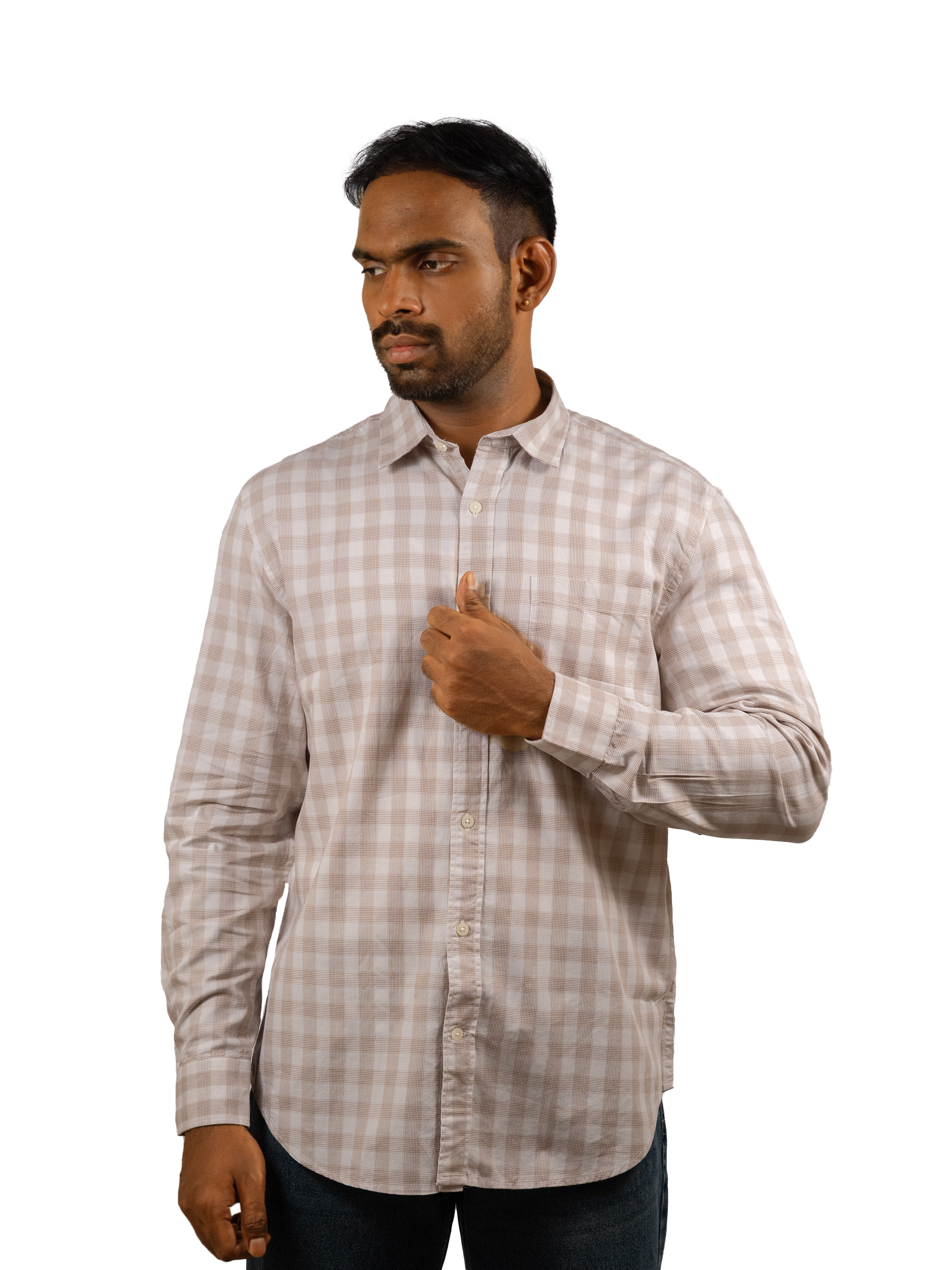 Sand Dune Check Shirt 
