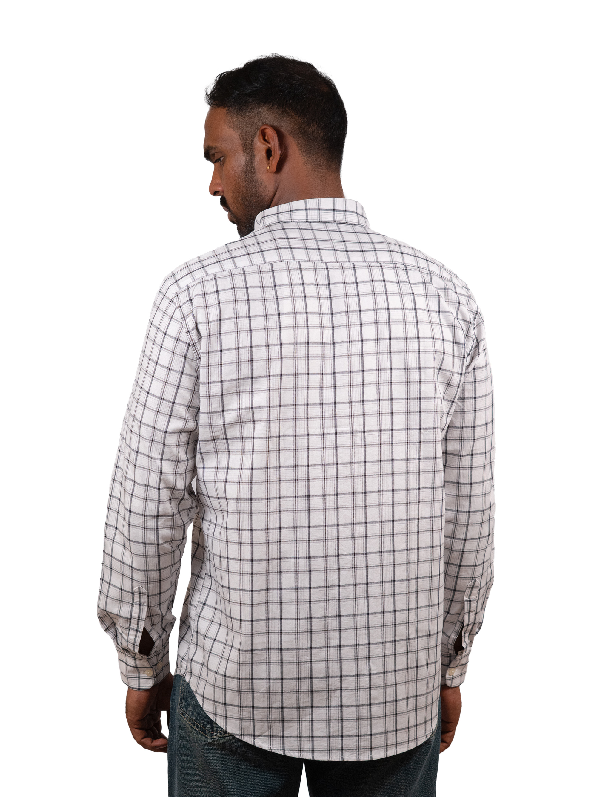 Men's Checkered Casual Shirt