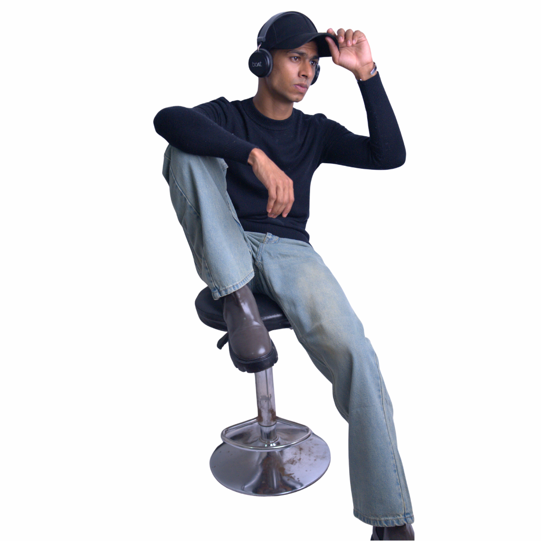 Faded Denim Jeans – Straight Fit (Denim Faded Grey Edition)