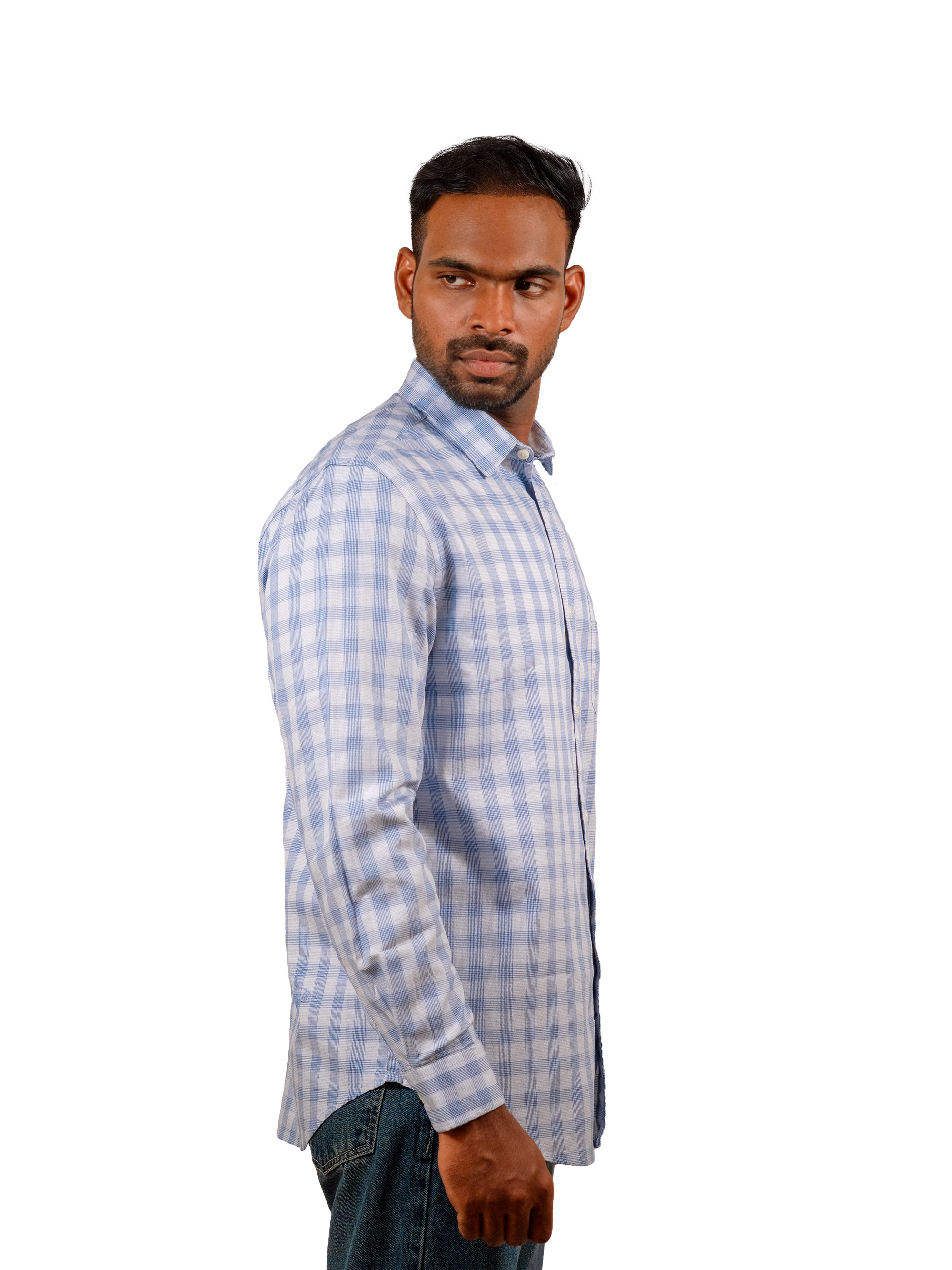 Blue Mist Check Shirt 