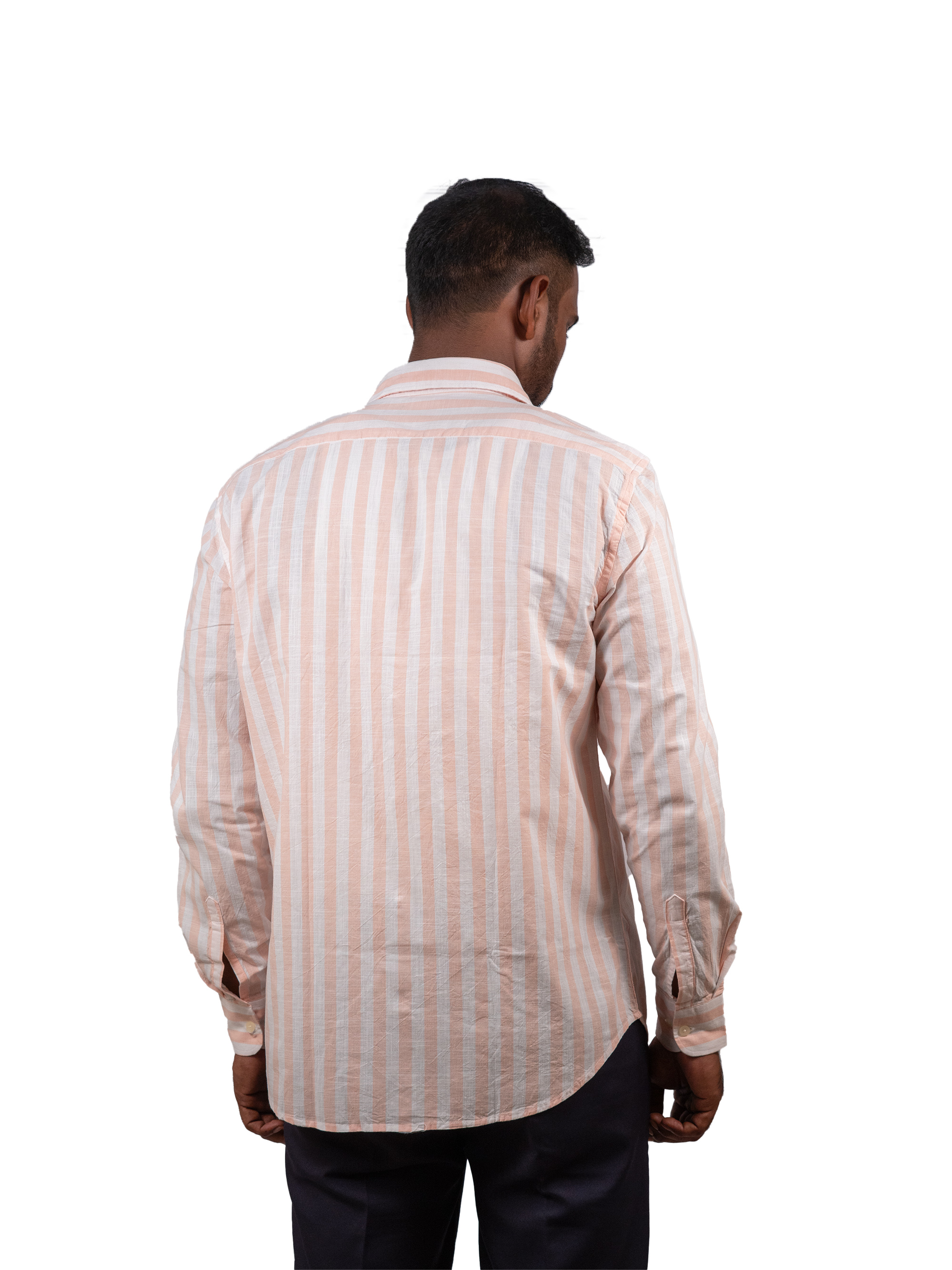 Blush Stripe Linen Shirt