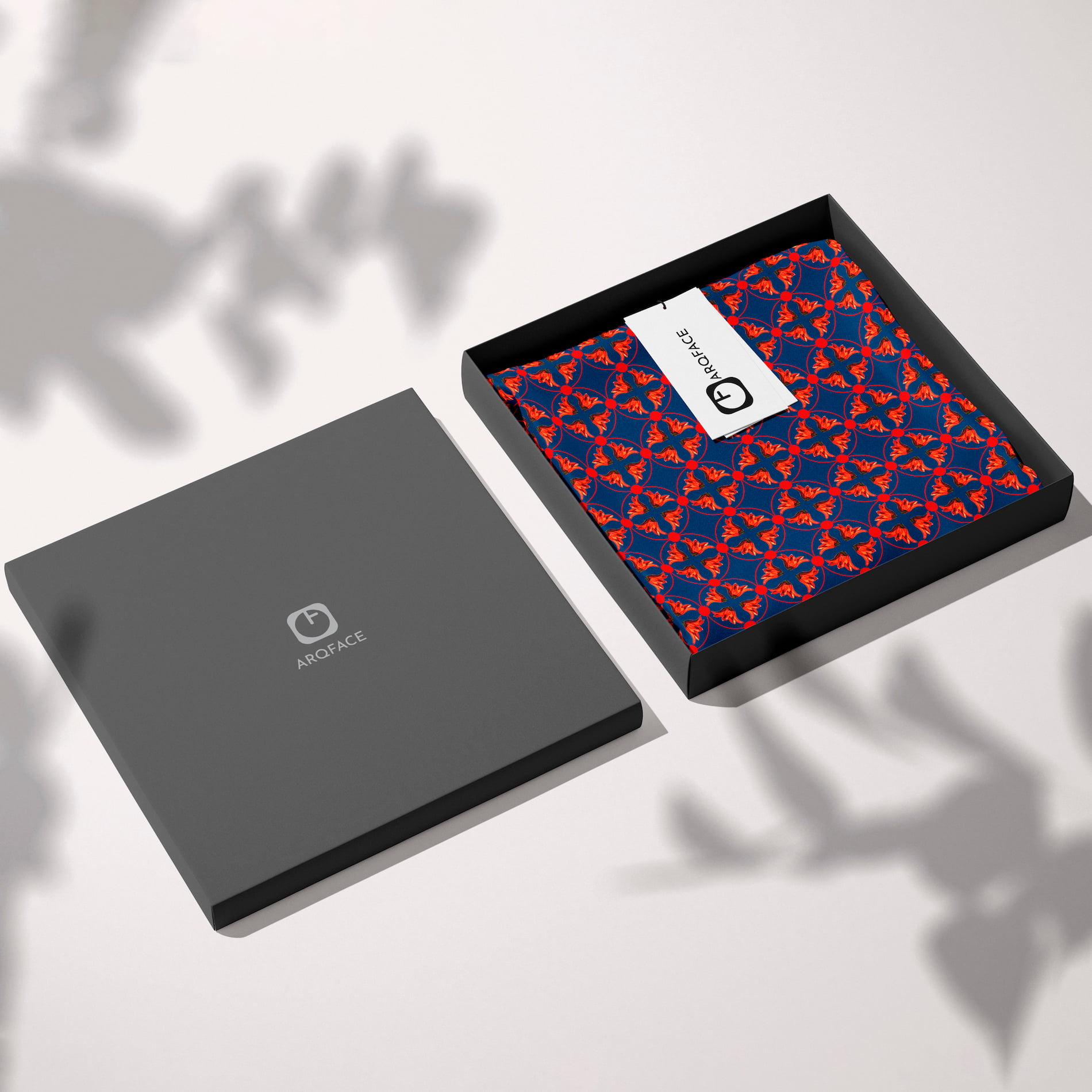 LENÇO TULIPAS - SEDA TWILL