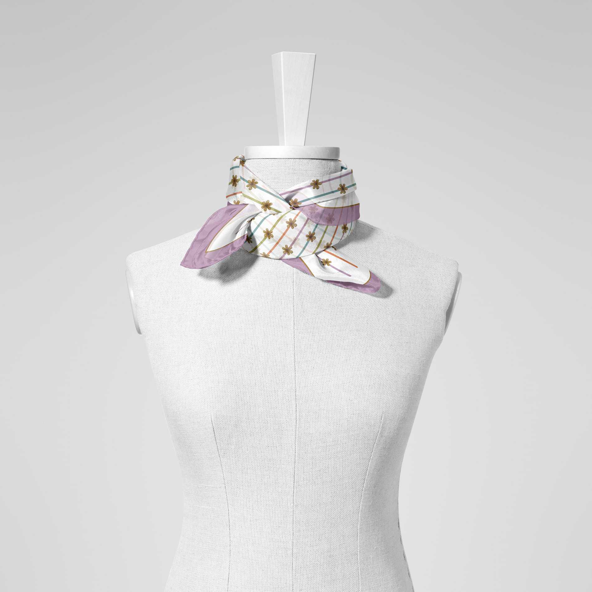 LENÇO SPRING - SEDA TWILL