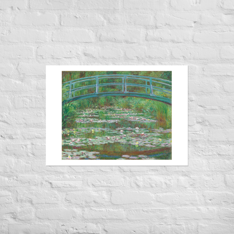 The Japanese Footbridge, Painted in 1899, By Claude Monet