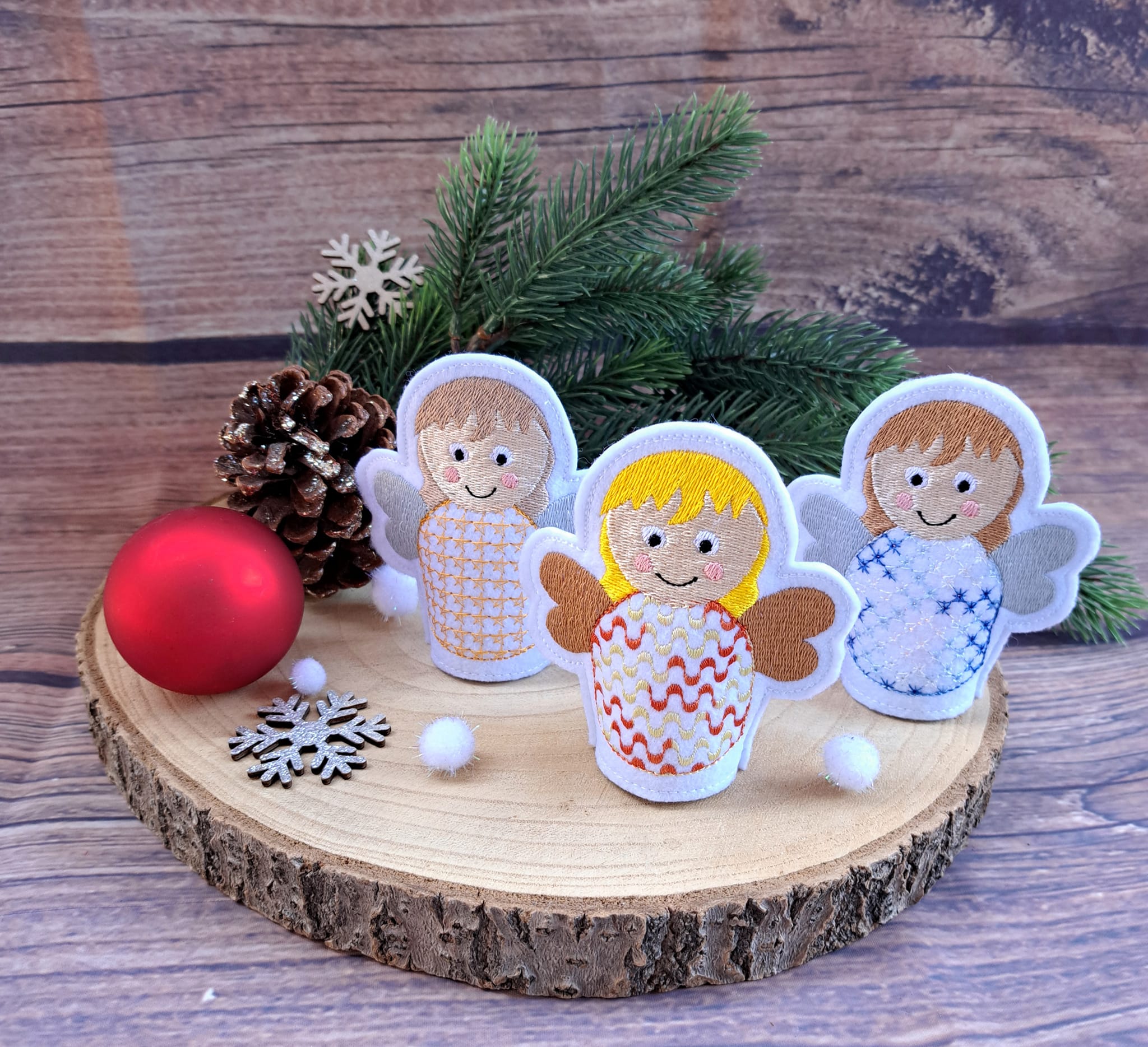 Stickdatei ITH LED Teelicht Cover Krippenfiguren