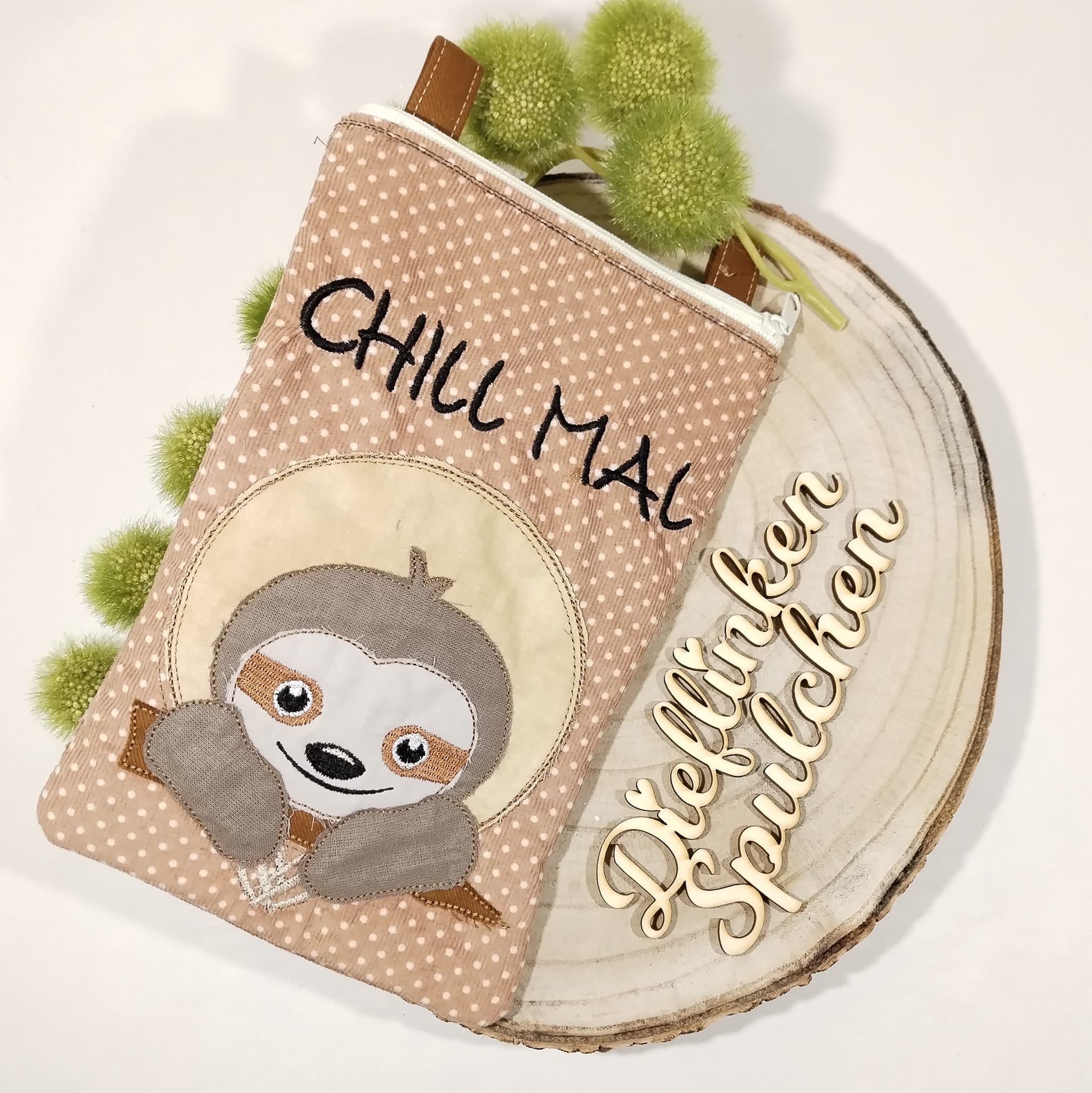 Stickdatei ITH Umhängetasche, Handytasche