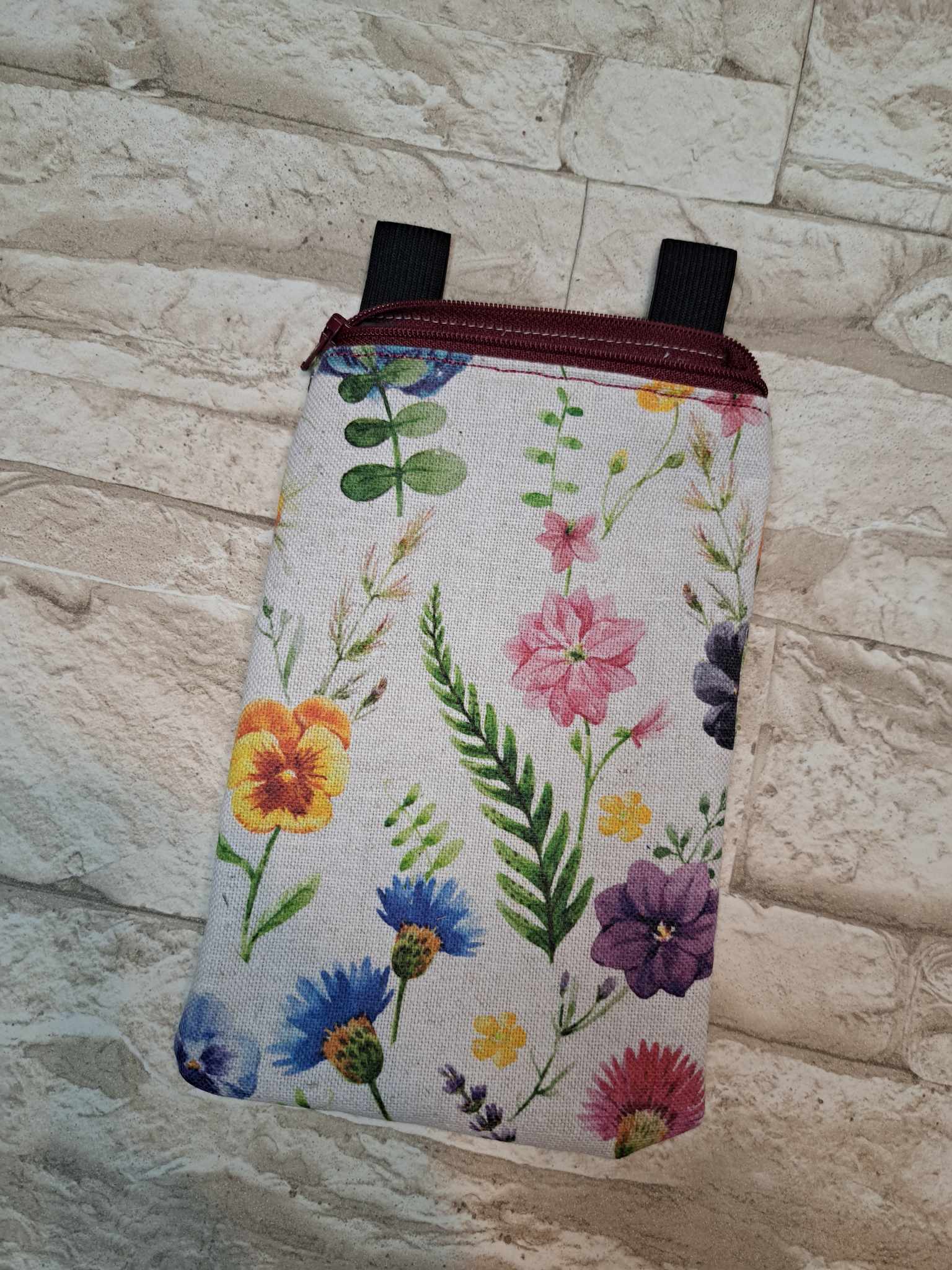 Stickdatei ITH Umhängetasche, Handytasche