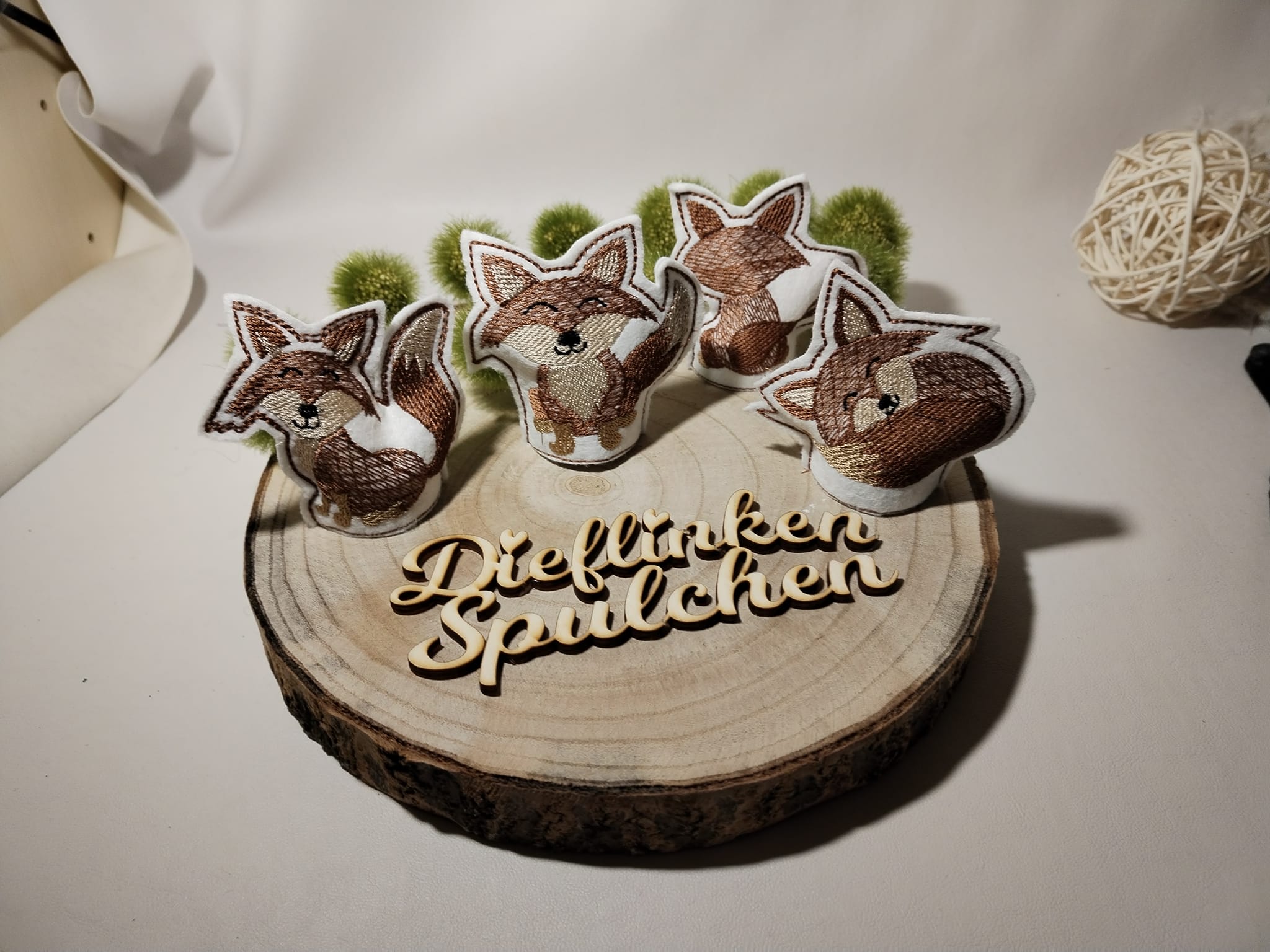 Stickdatei ITH LED Teelicht Cover Füchse 2