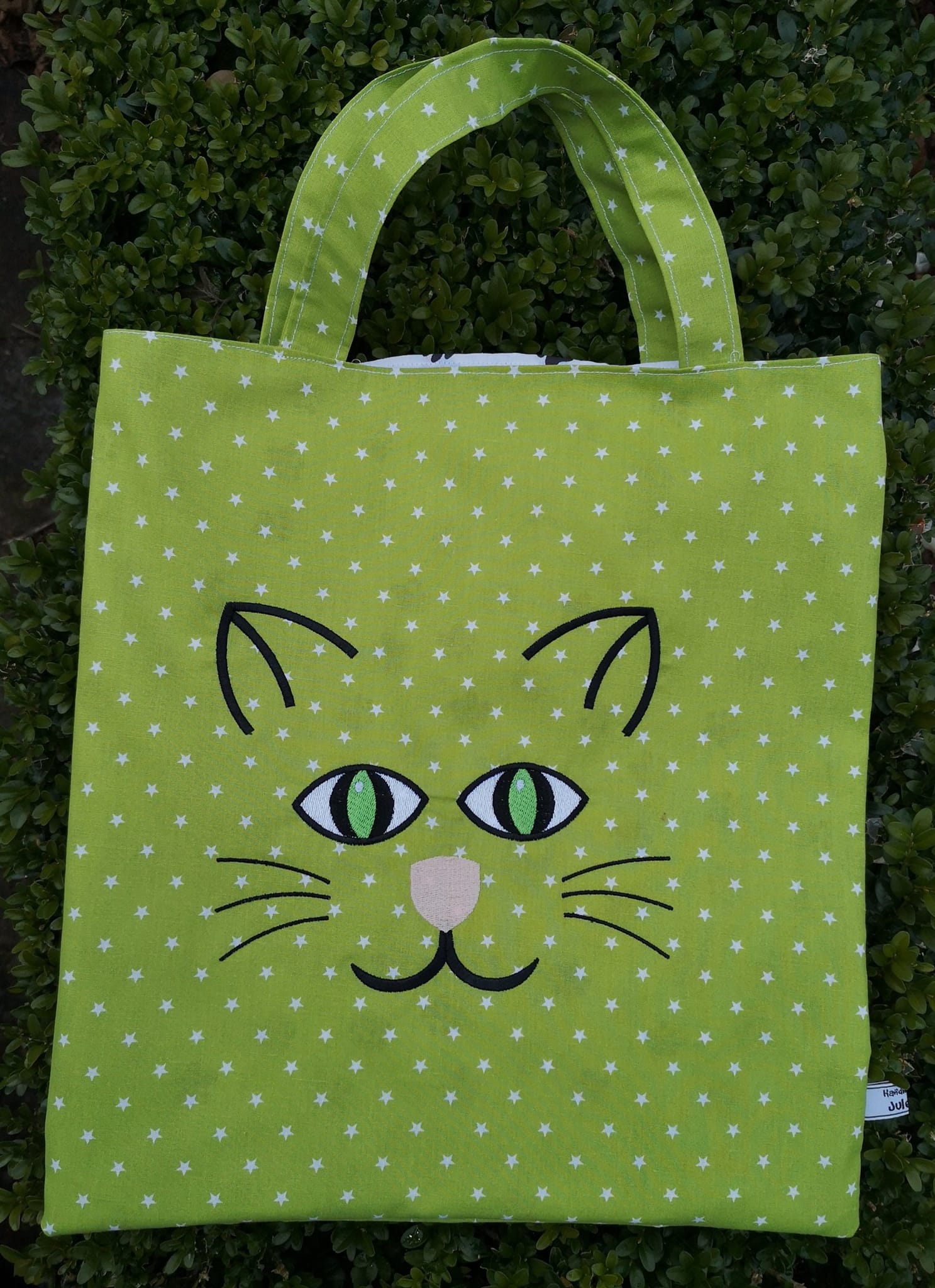 Stickdatei Kontur Katzen Gesichter
