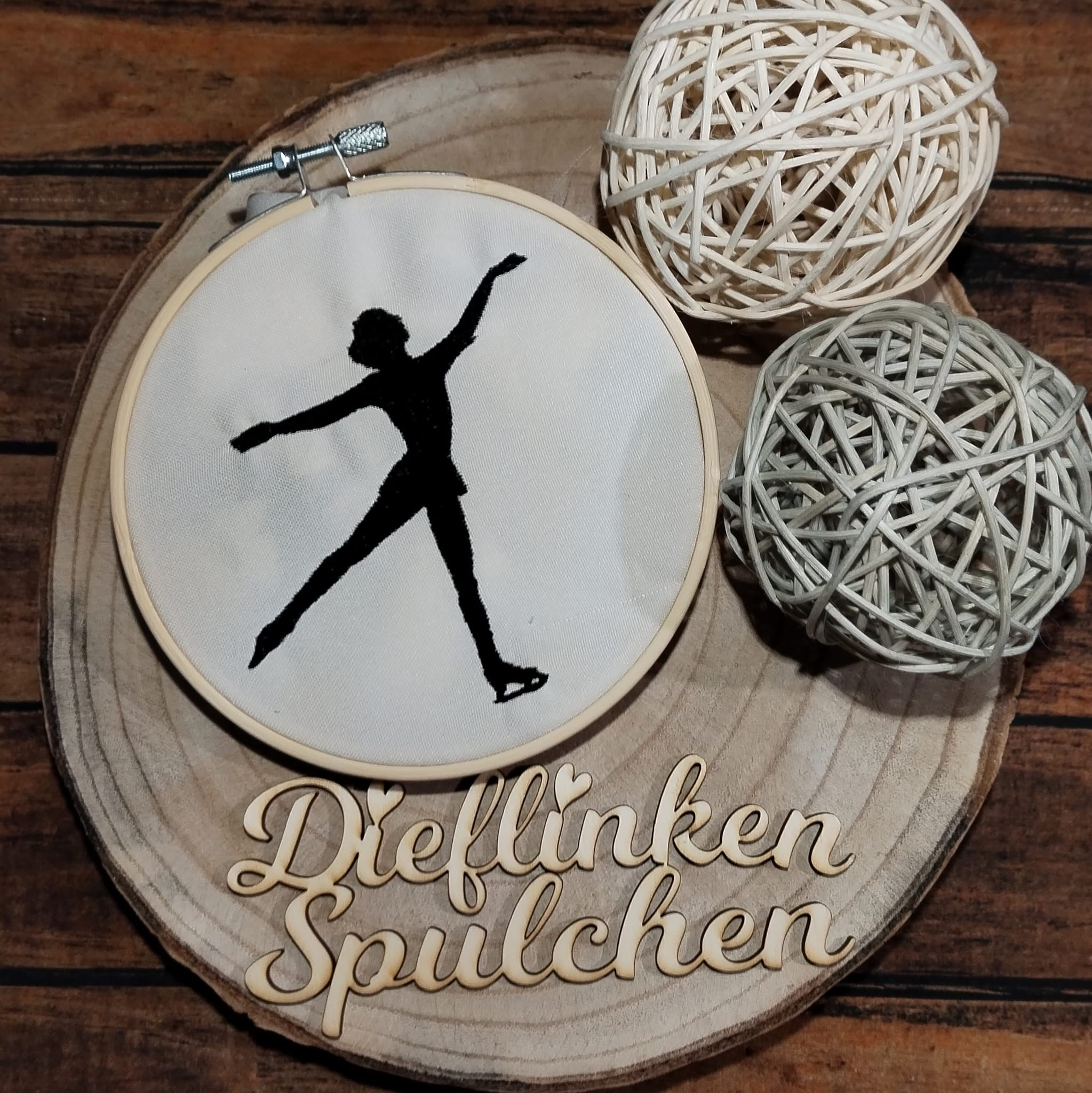 Stickdatei Vollstick Eiskunstlaufen
