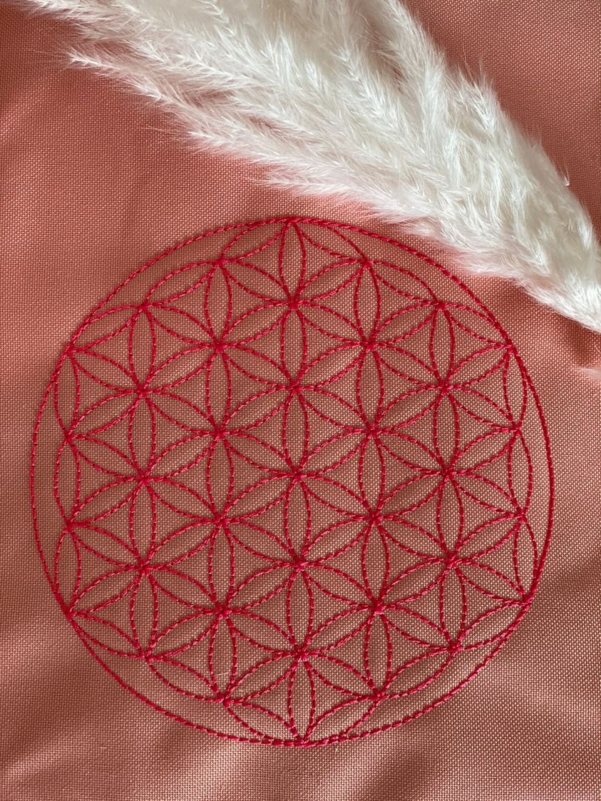 Stickdatei Mandala Lebensblume