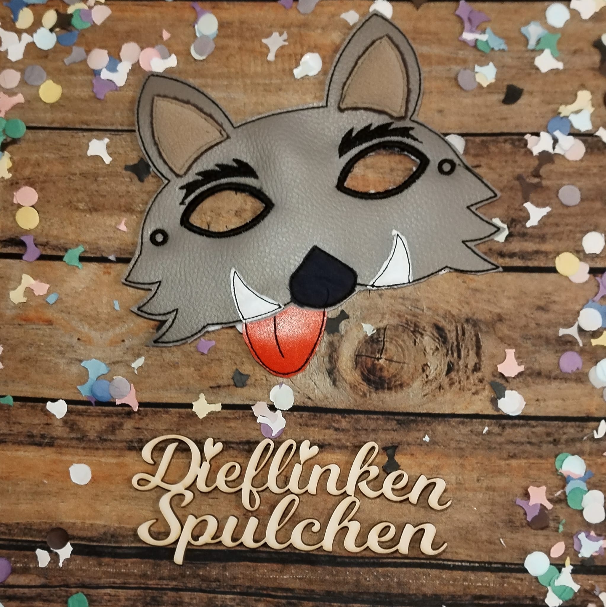 Stickdatei ITH Tier Masken Set 2