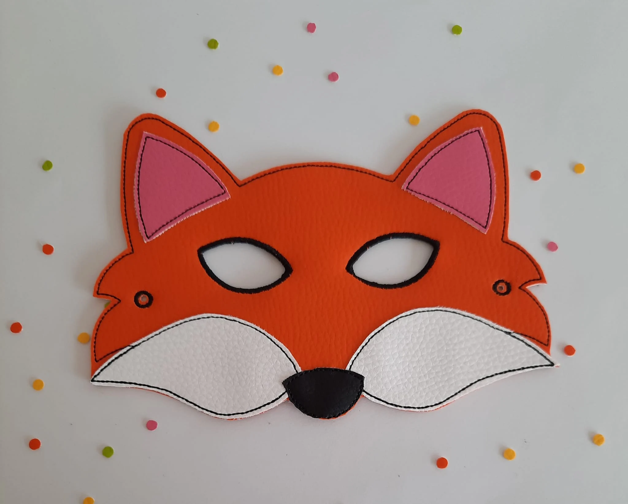 Stickdatei ITH Tier Masken Set 1