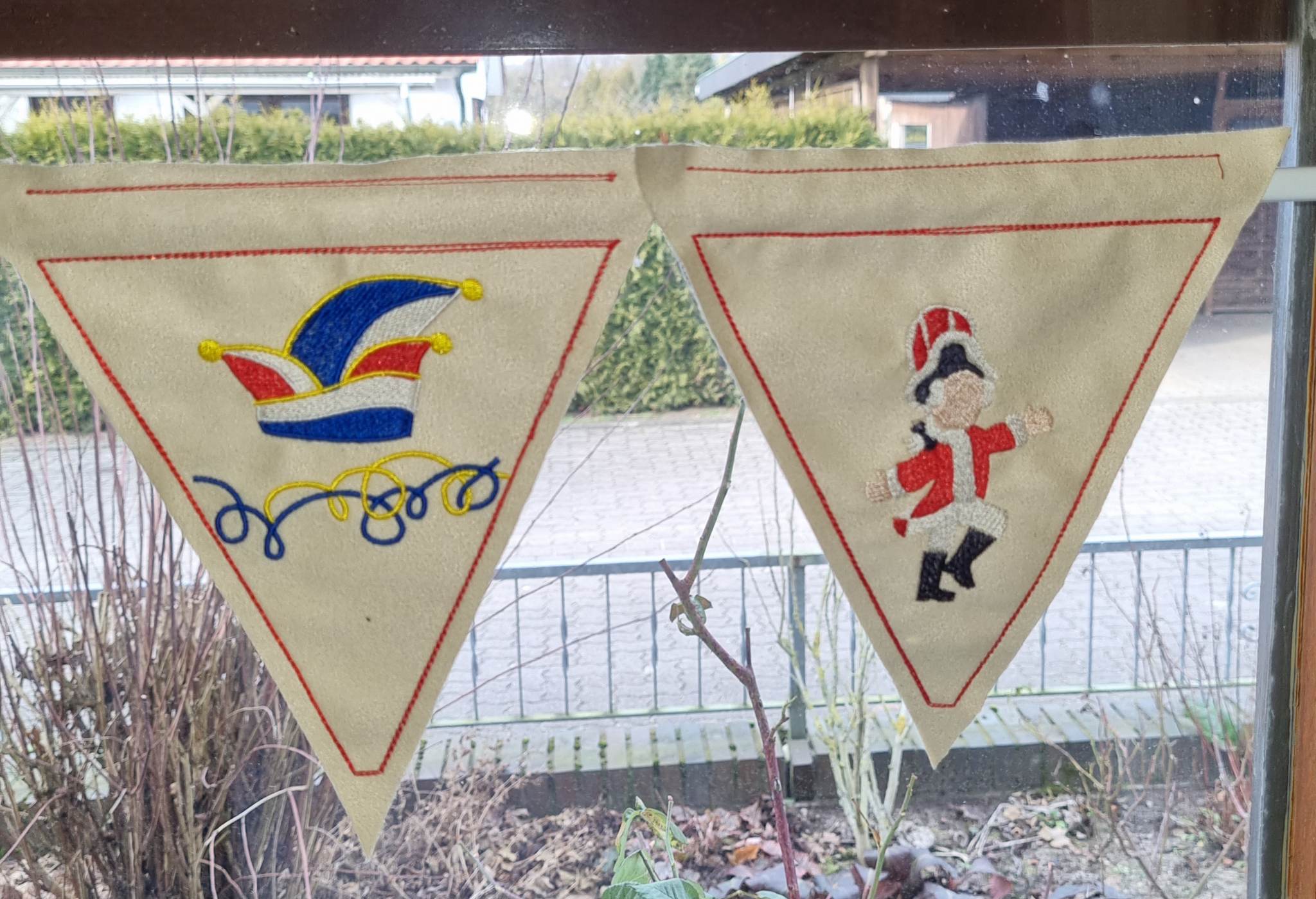 Stickdatei Vollstick Karneval / Fasching
