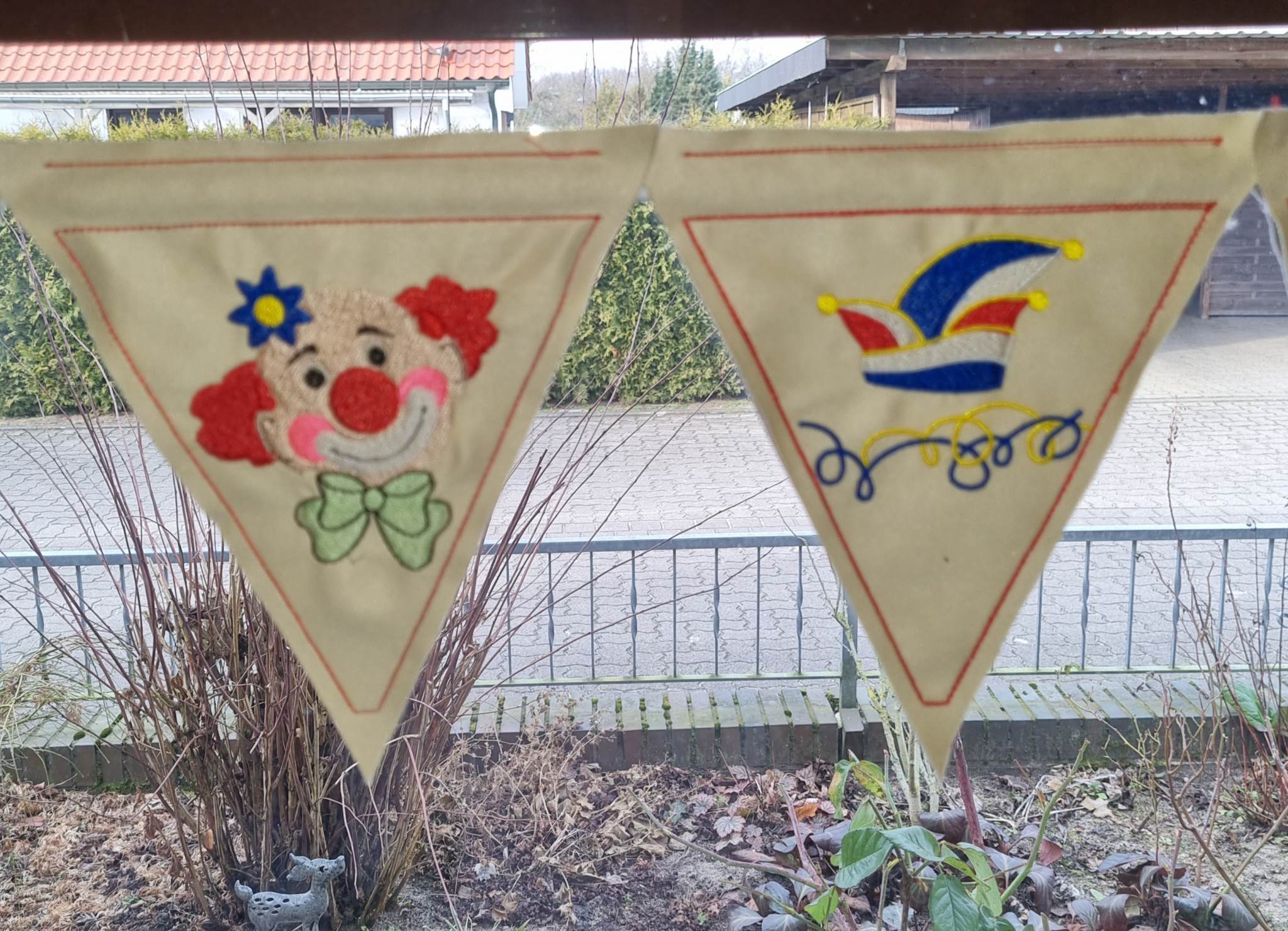 Stickdatei Vollstick Karneval / Fasching