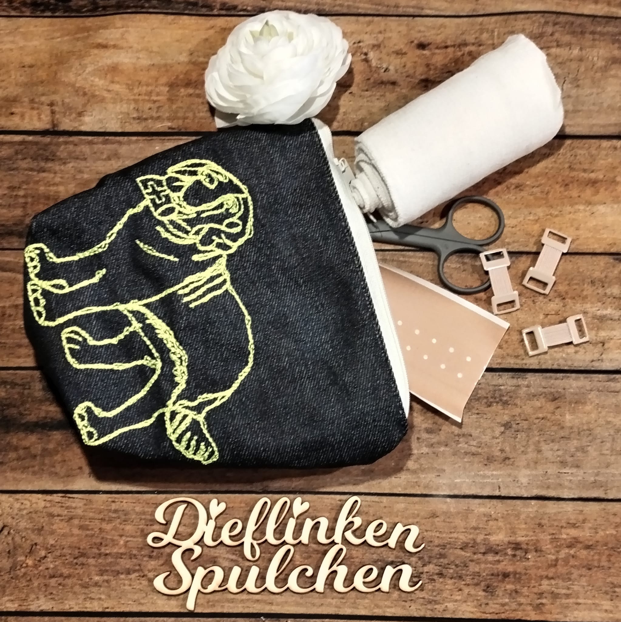 Stickdatei scribble Hund Bernhardiner
